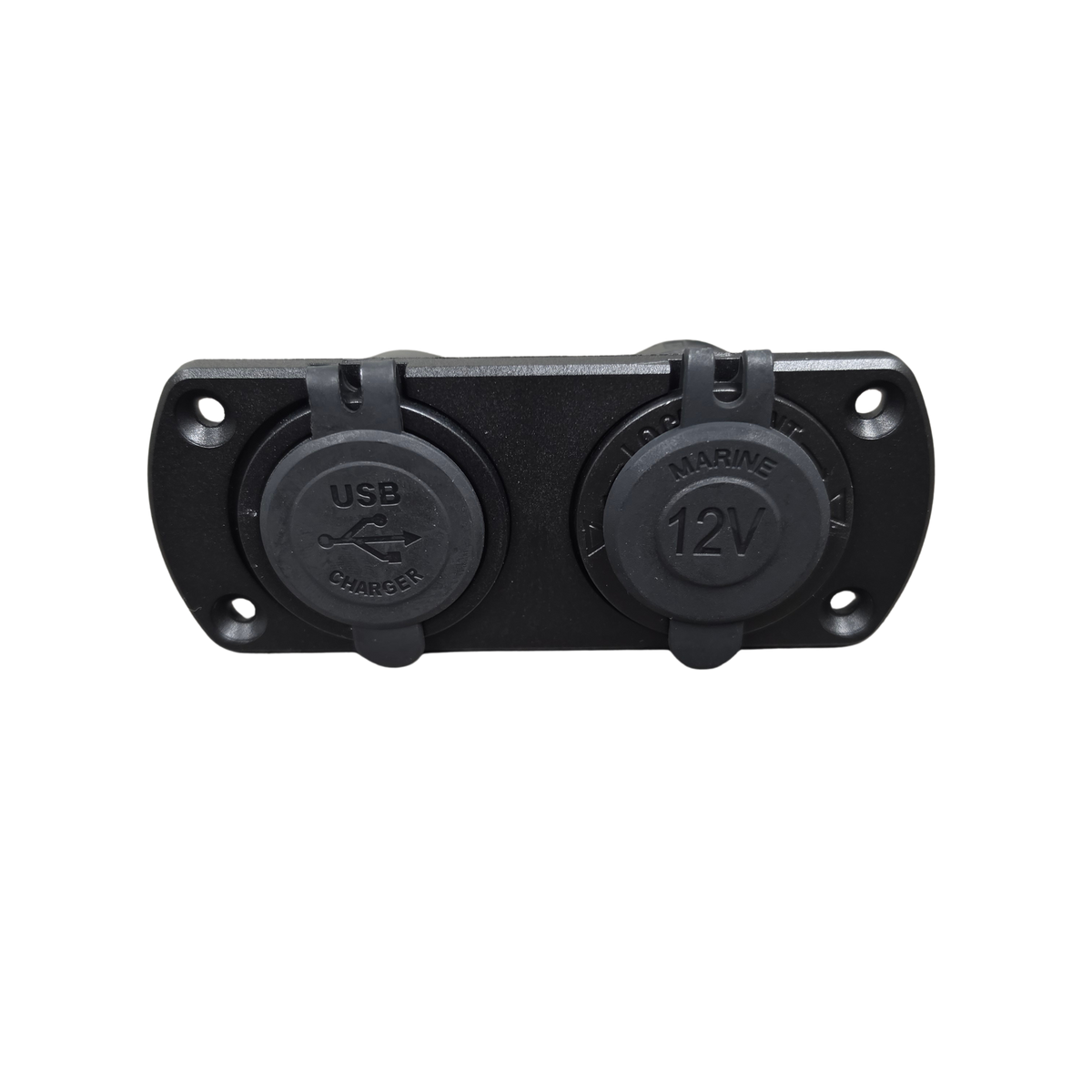 USB-A Socket 12V Dual Power Socket and Cigarette Lighter
