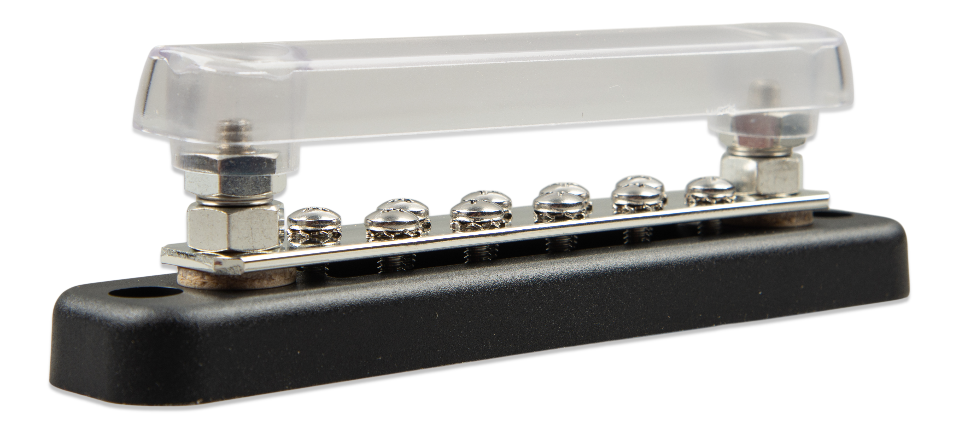 Busbar 150A 2P with 10 screws +cover