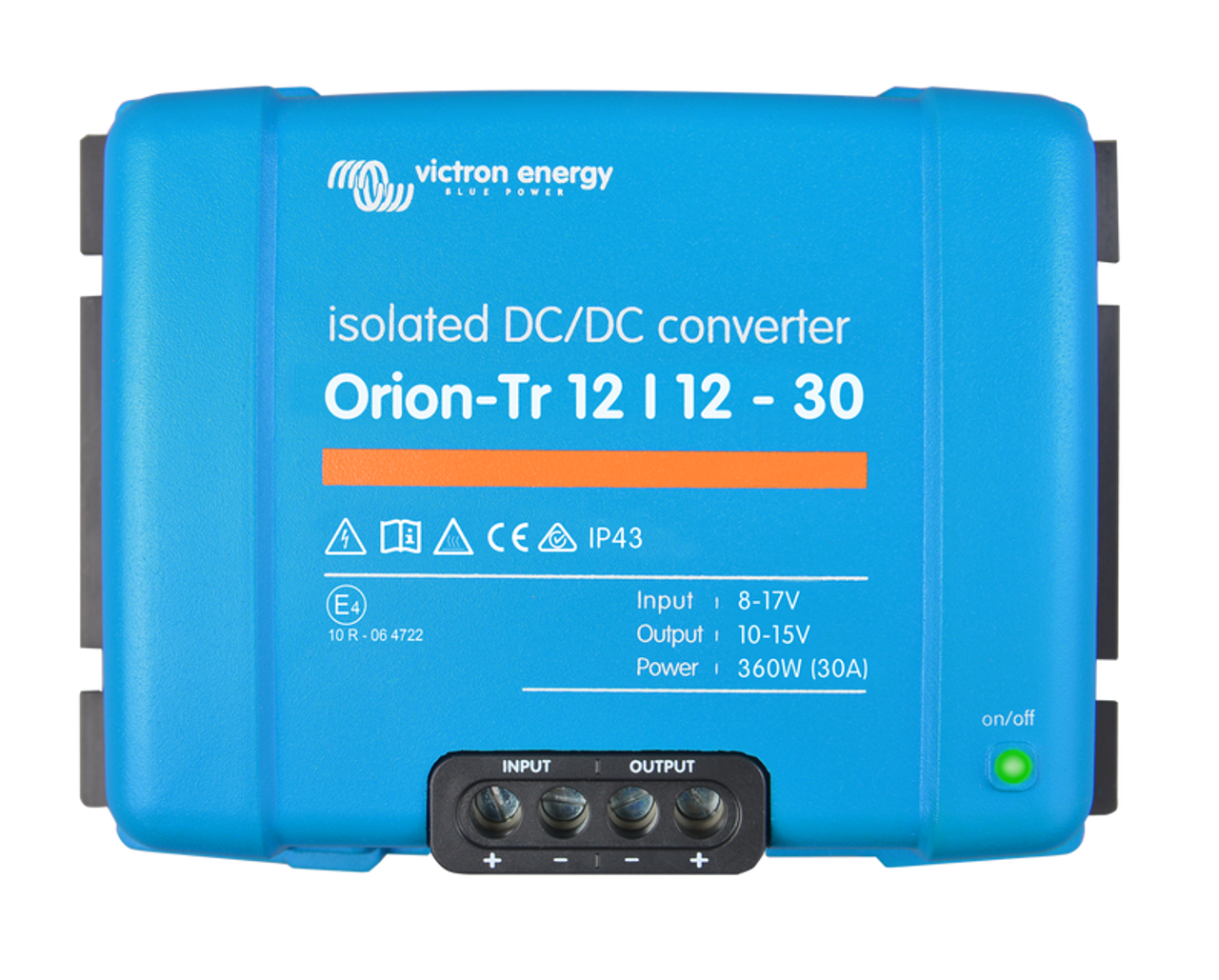Orion-Tr 12/12-30A (360W) Isolated DC-DC Converter