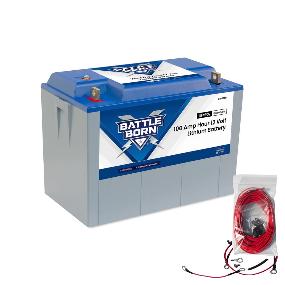 Battle Born BB10012H G27 100Ah LiFePO4 Battery *Heated*