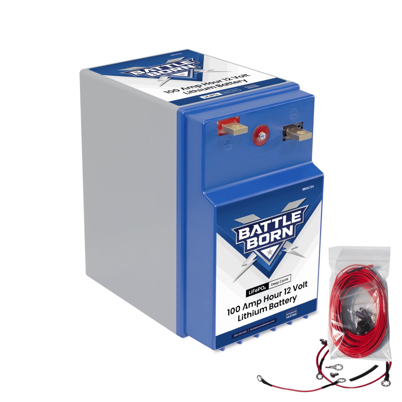 Battle Born BBGC2H 100Ah LiFePO4 Battery *Heated*