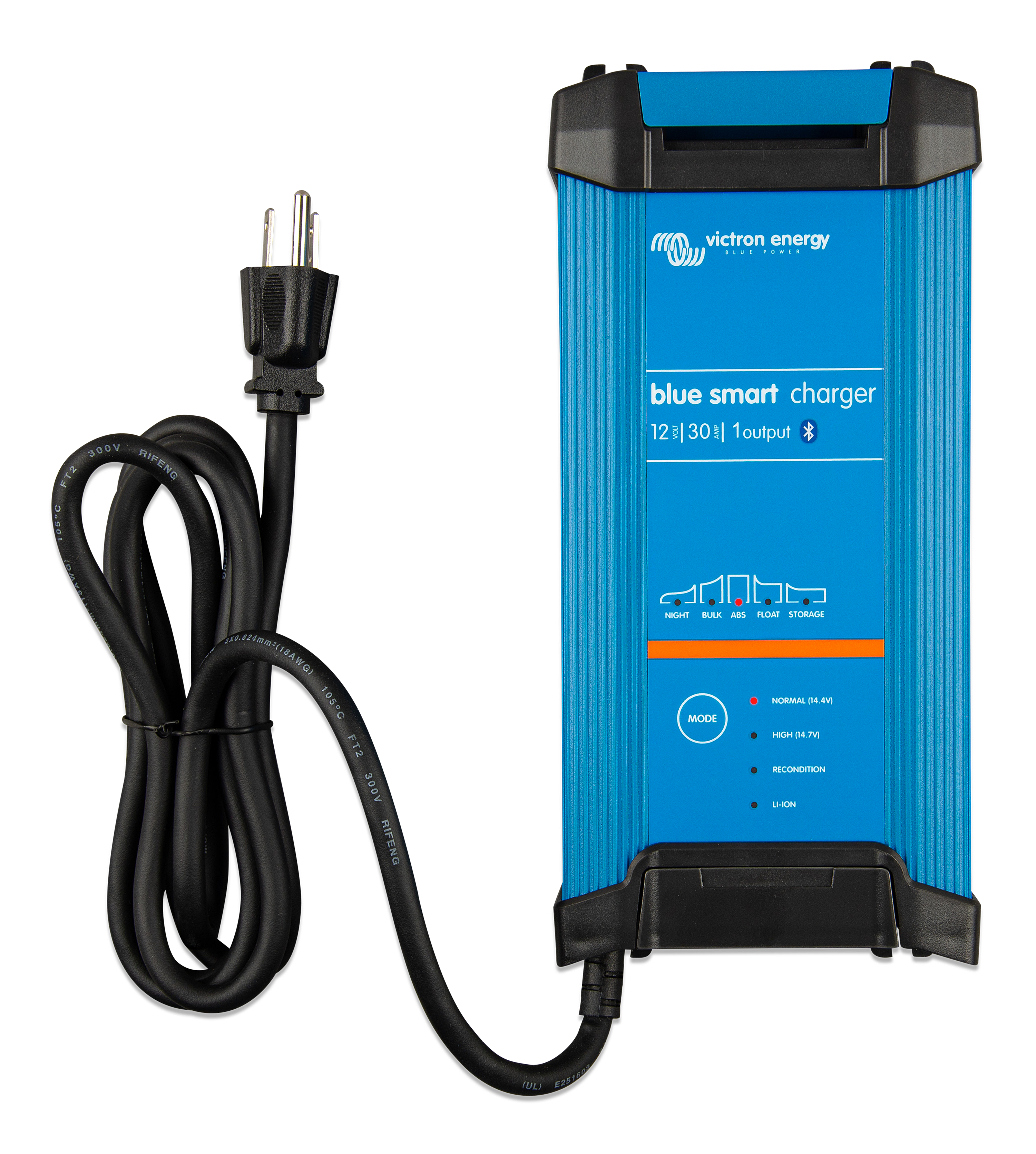Blue Smart IP22 Charger 12/30(1) 120V NEMA 5-15 for RV and off-grid power systems