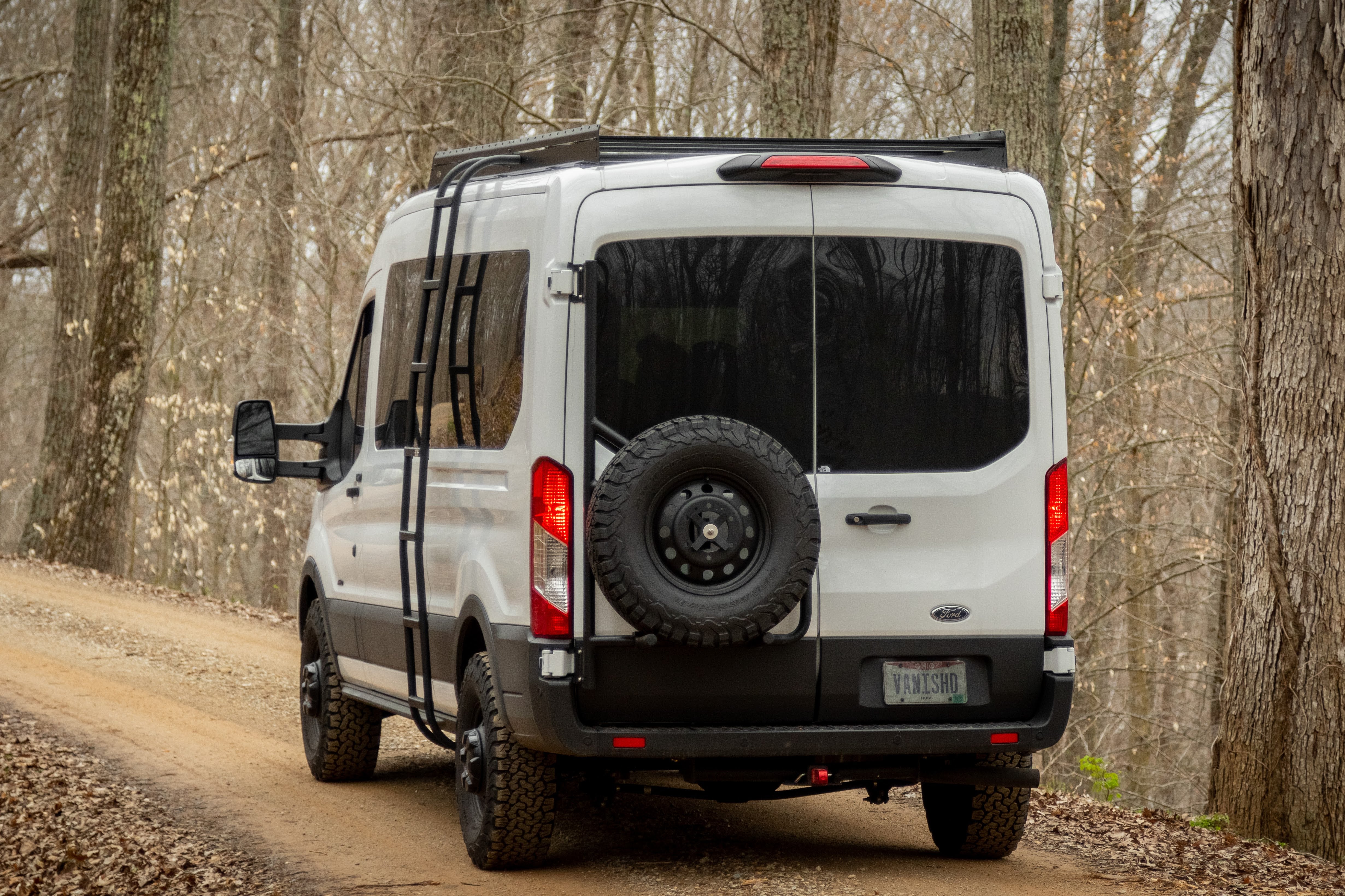 Transit Van Side Ladder | Mid Roof