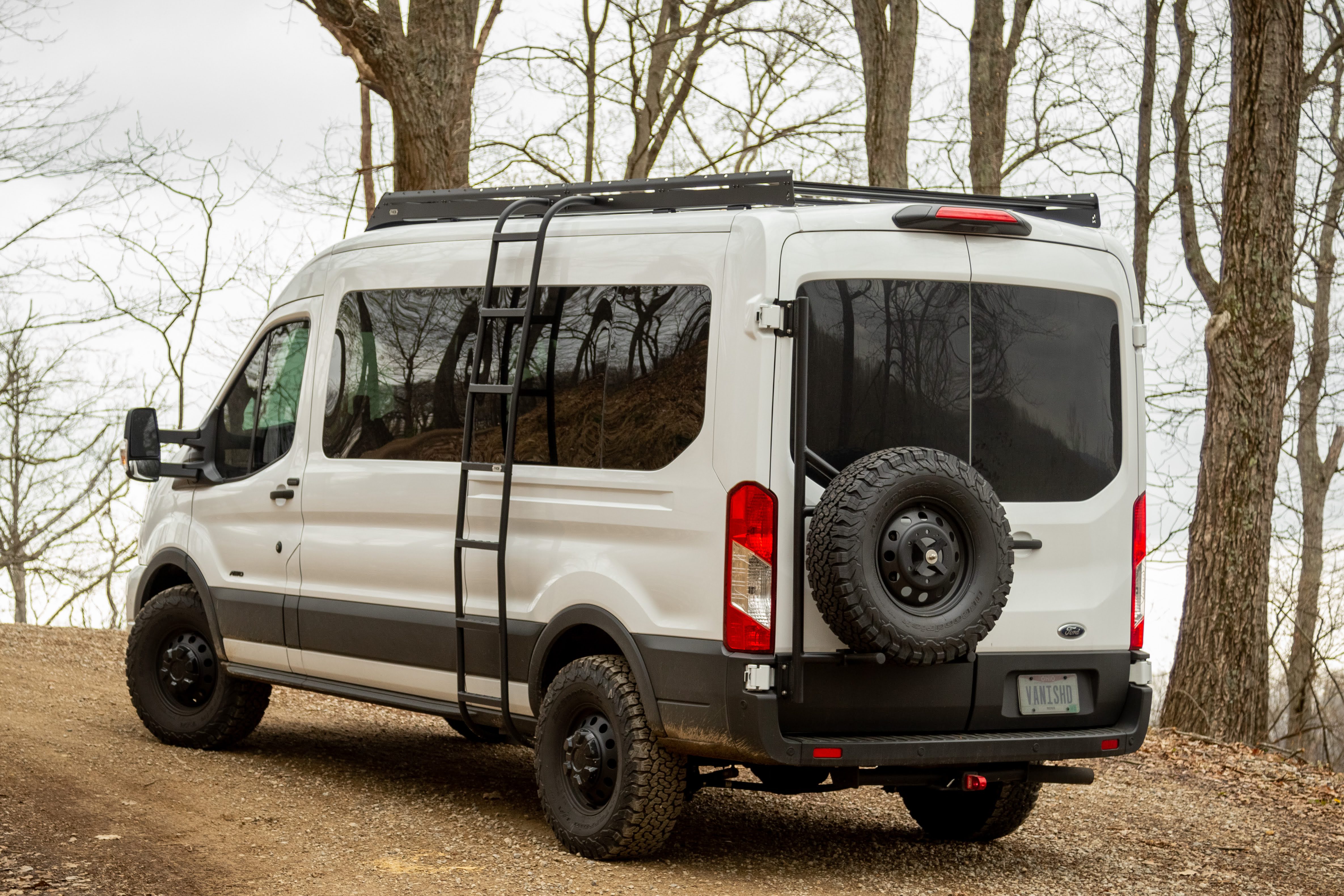 Transit Van Side Ladder | Mid Roof