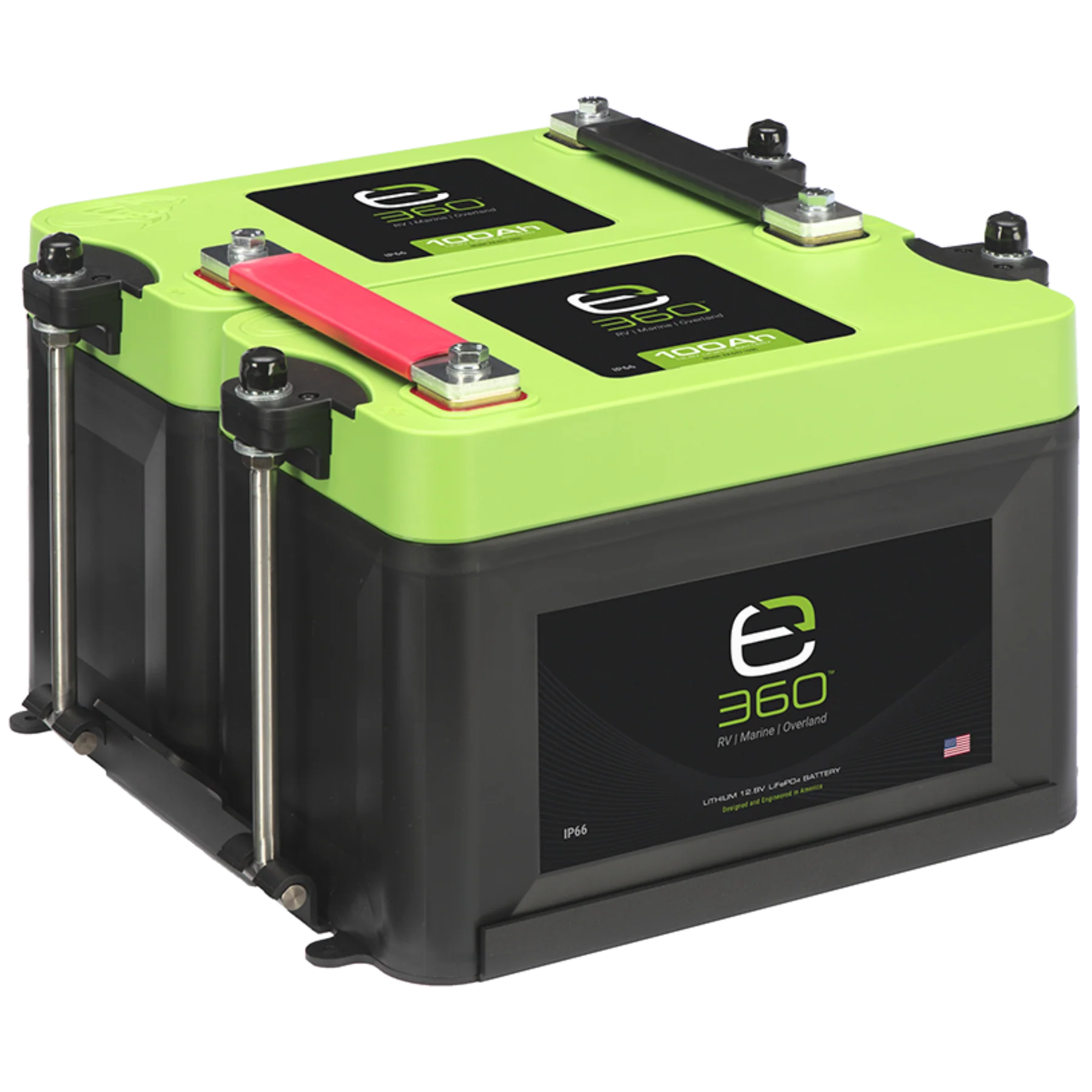 Expion Group 27 Double Battery Tie Down System