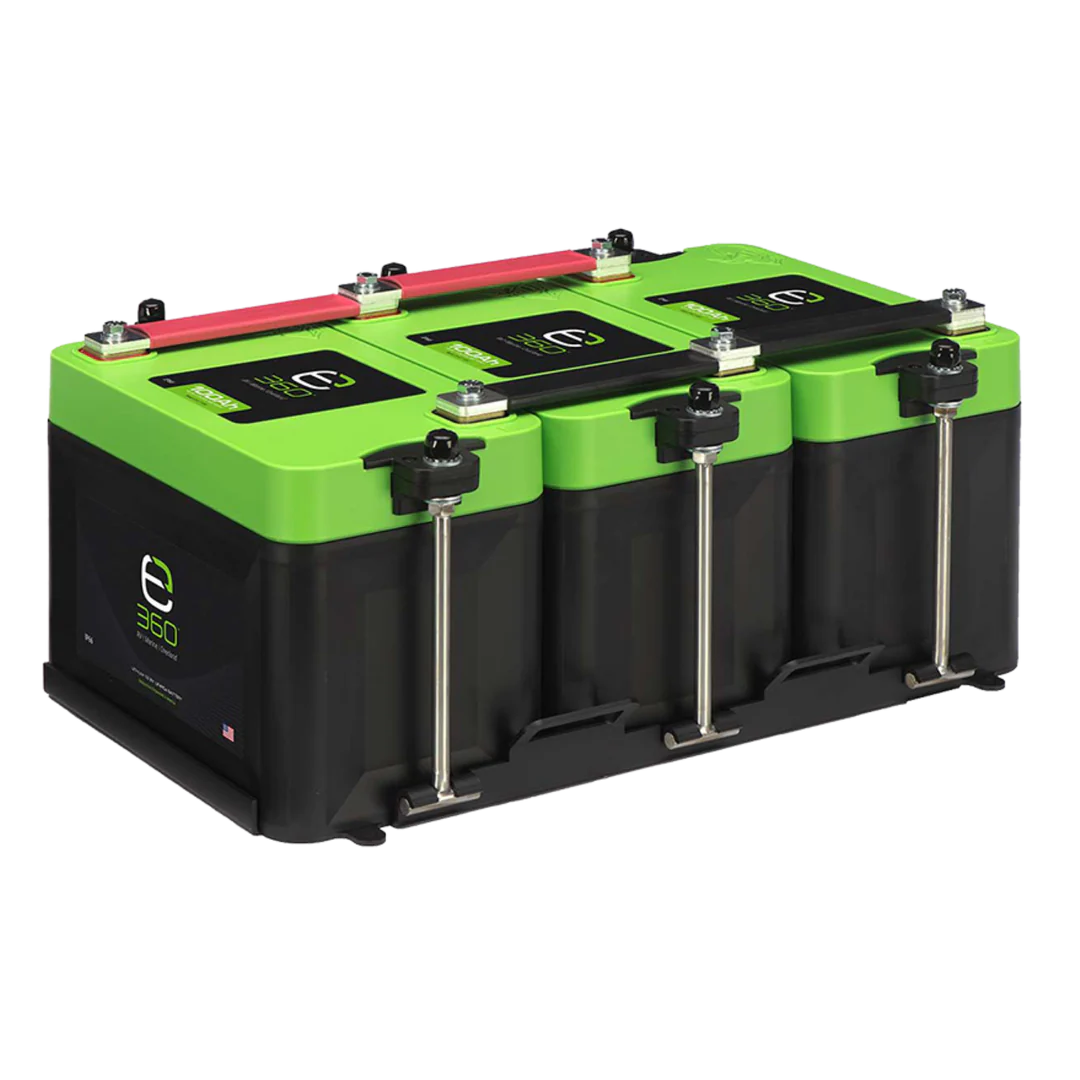 Expion Group 27 Triple Battery Tie Down System