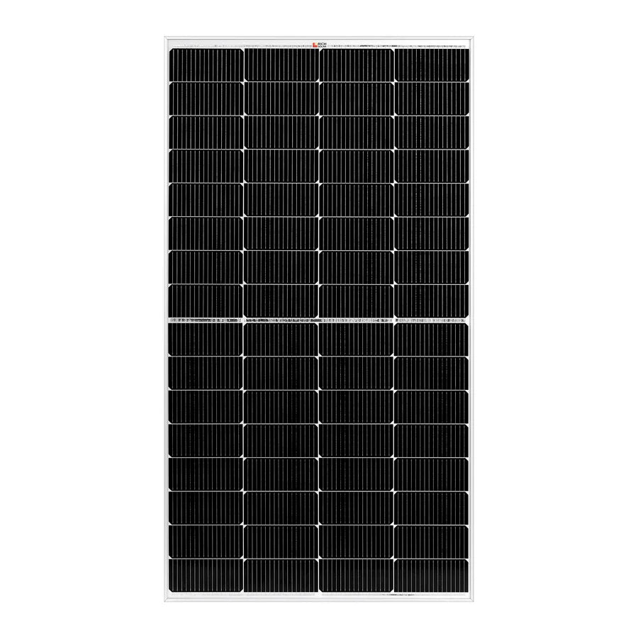 MEGA 220 | 220 Watt Solar Panel | Premium 12V Off-Grid Solar Panel for RVs, Cabins, Boats | 25-Year Output Warranty | UL Certified