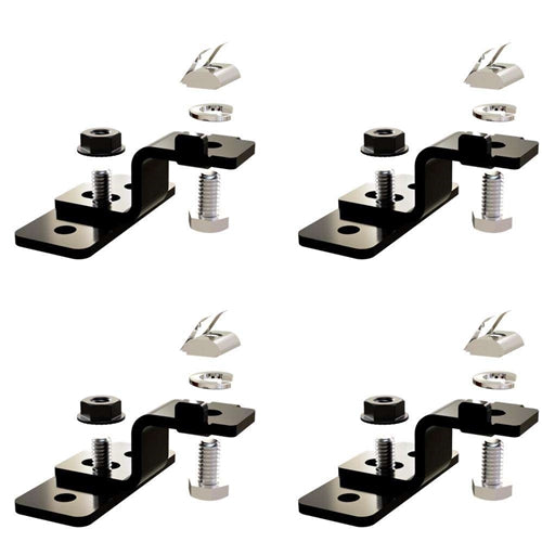 Mount Kit, Curved Surface, BLK