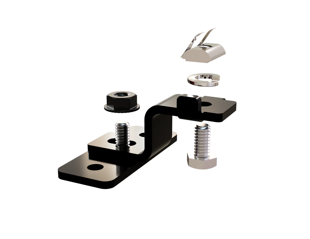 Mount Kit, Removable, Reversible, 1", BLK
