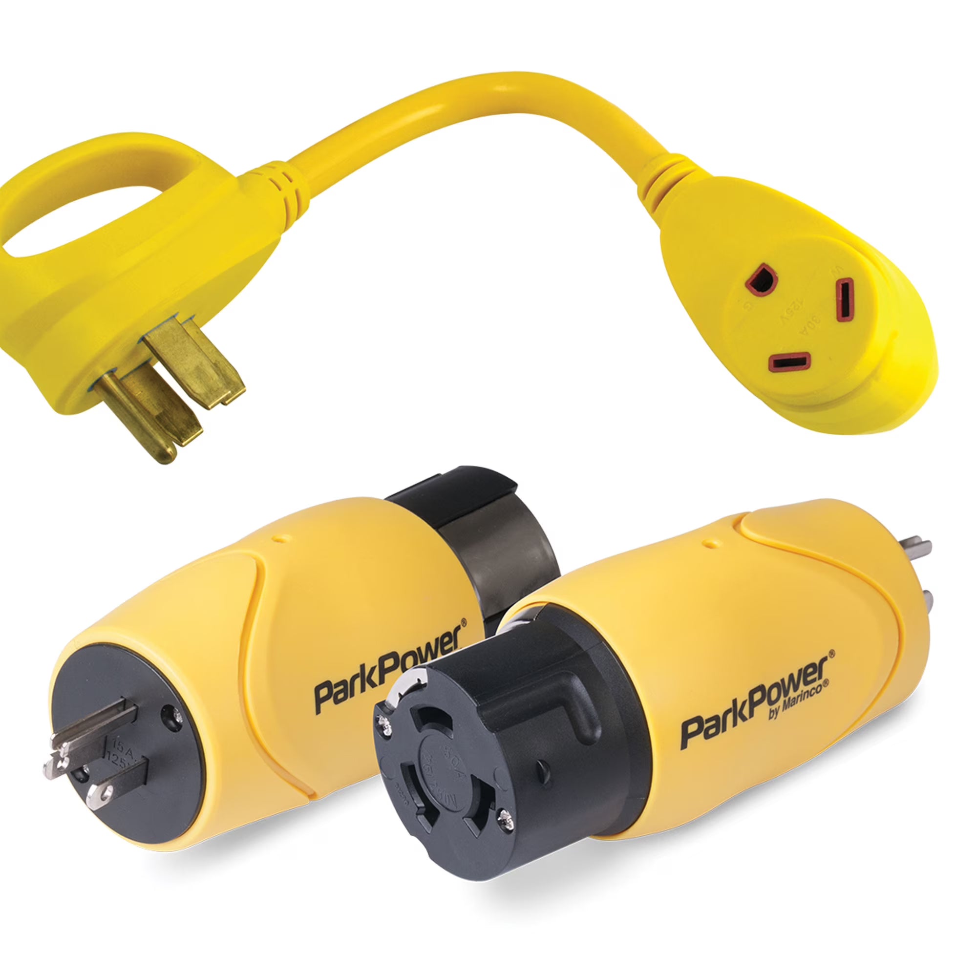 ParkPower® 30GOA - Go Anywhere™ Power Conversion Kit with Handle Grip (30A Male x 50A Male x 30A Female x 15A Female)