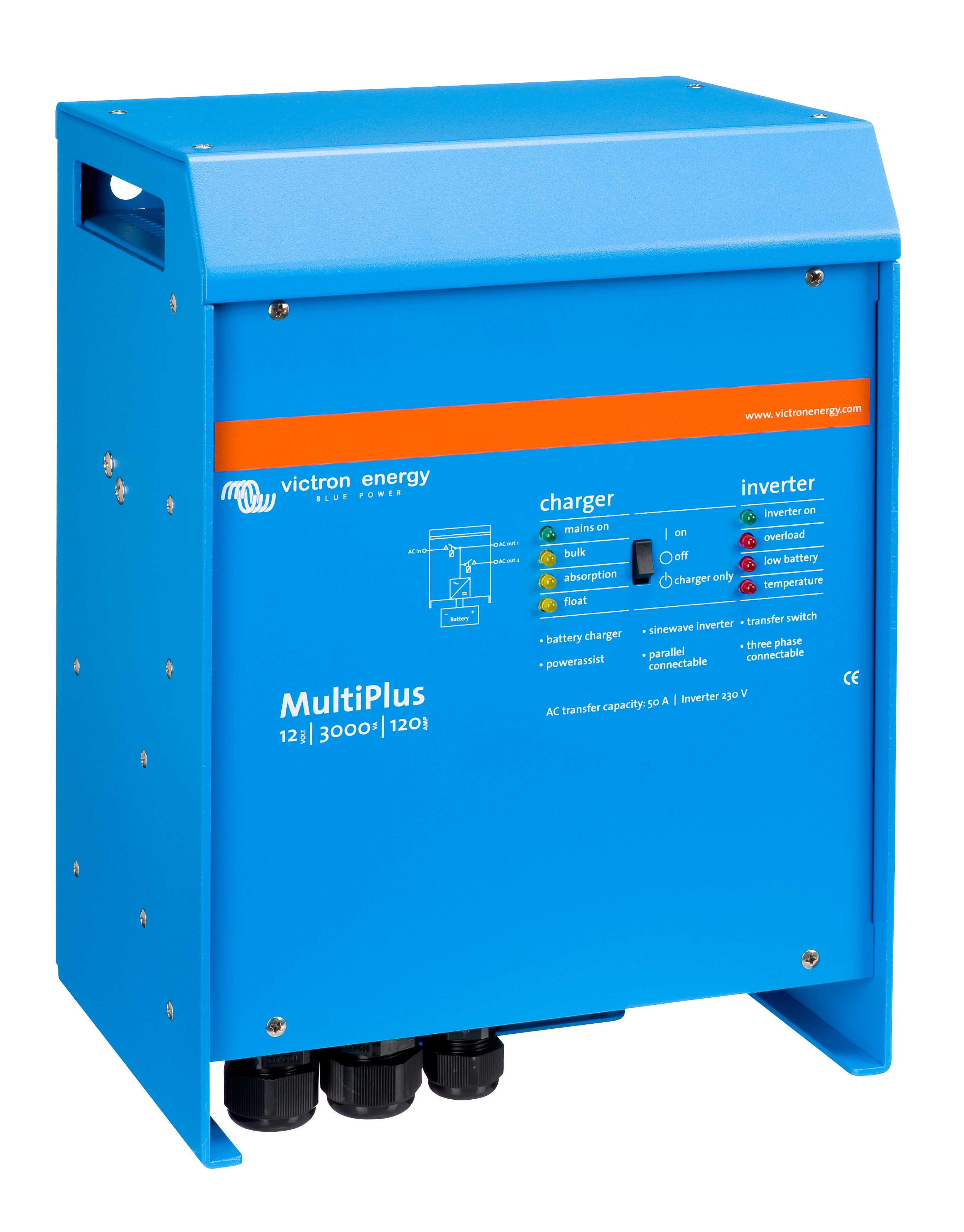 MultiPlus 24/3000/70-50 120V VE.Bus (UL)