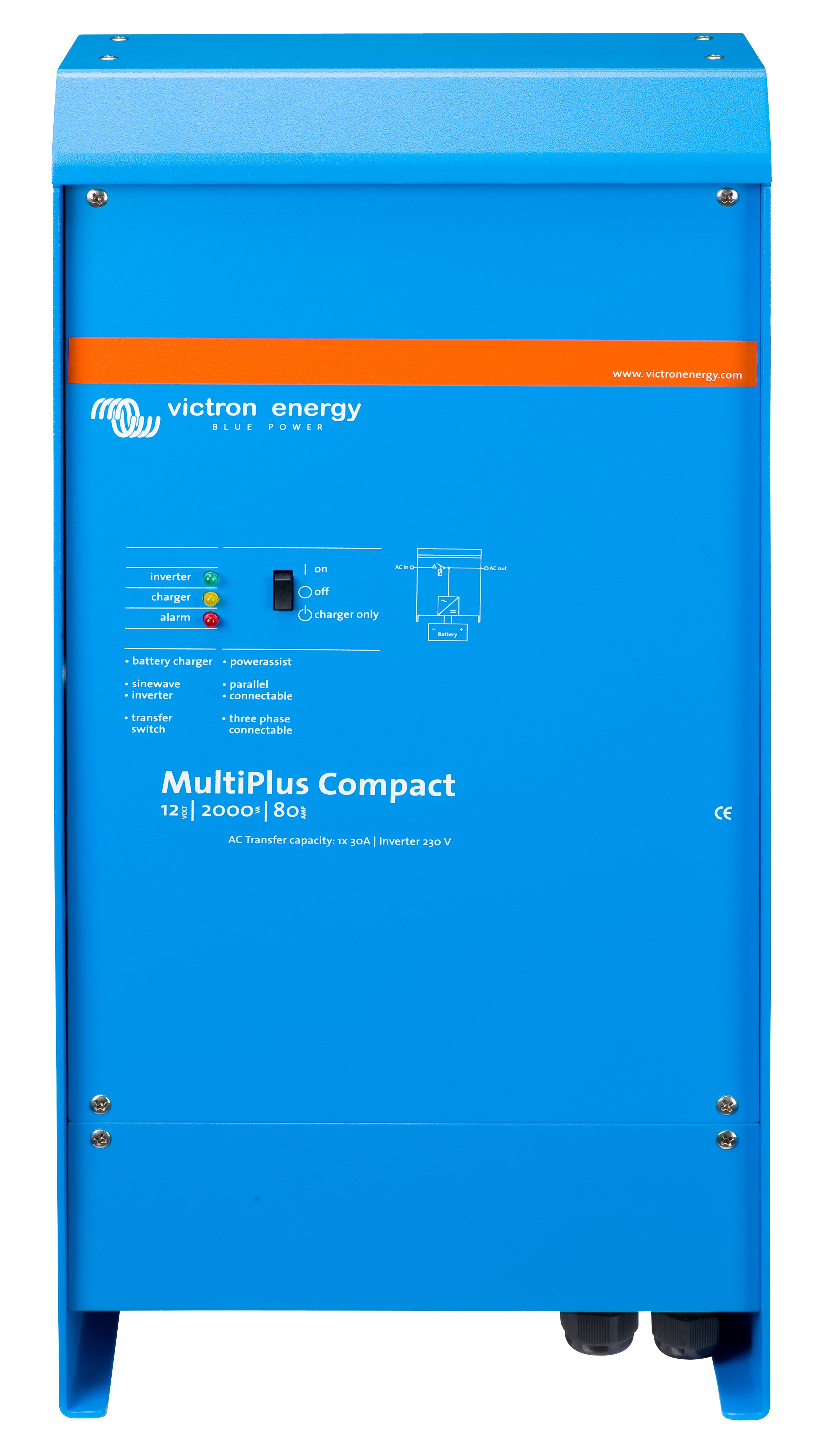 MultiPlus Compact 12/2000/80-50 120V VE.Bus (UL)