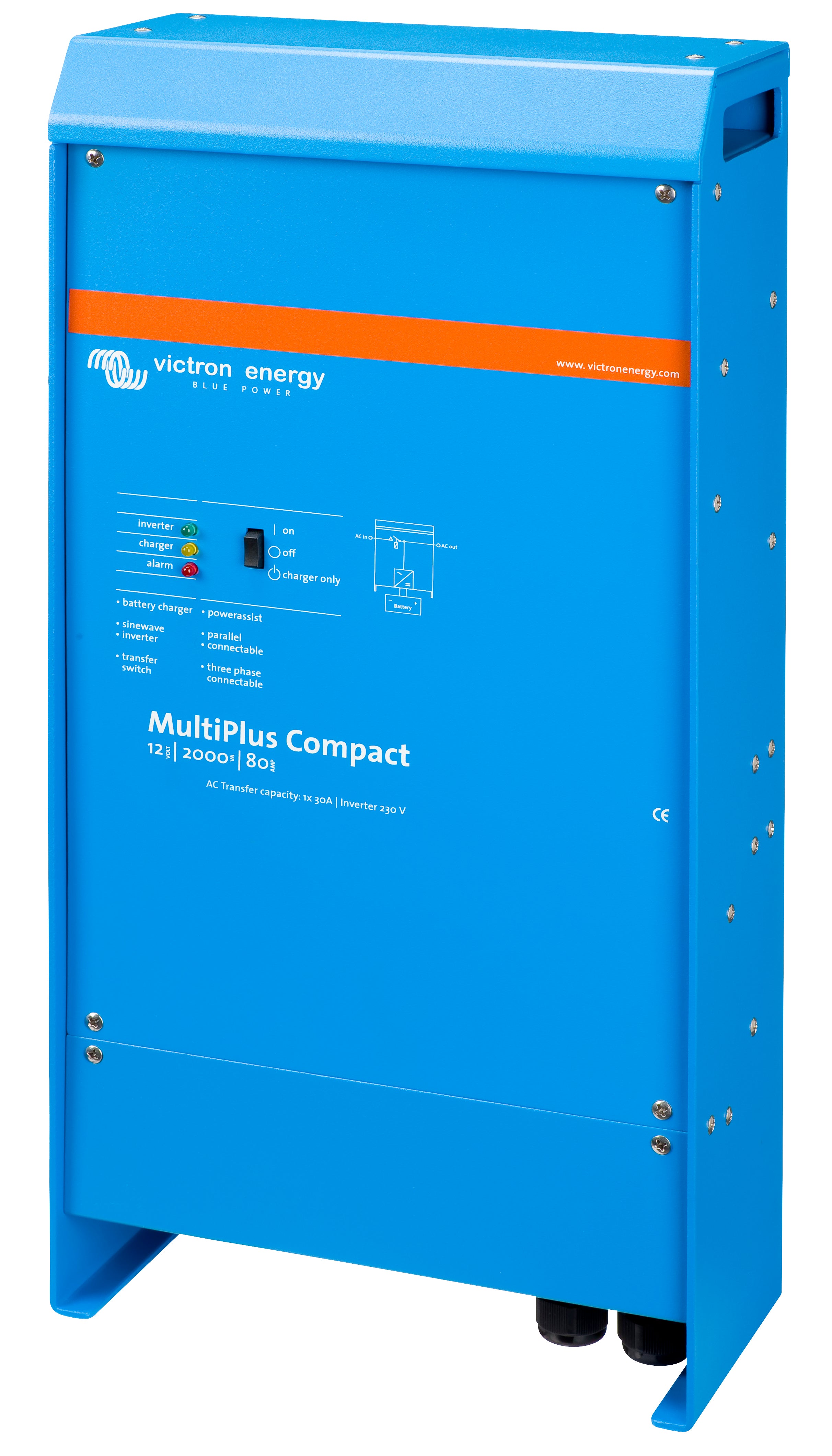 MultiPlus Compact 12/2000/80-50 120V VE.Bus (UL)