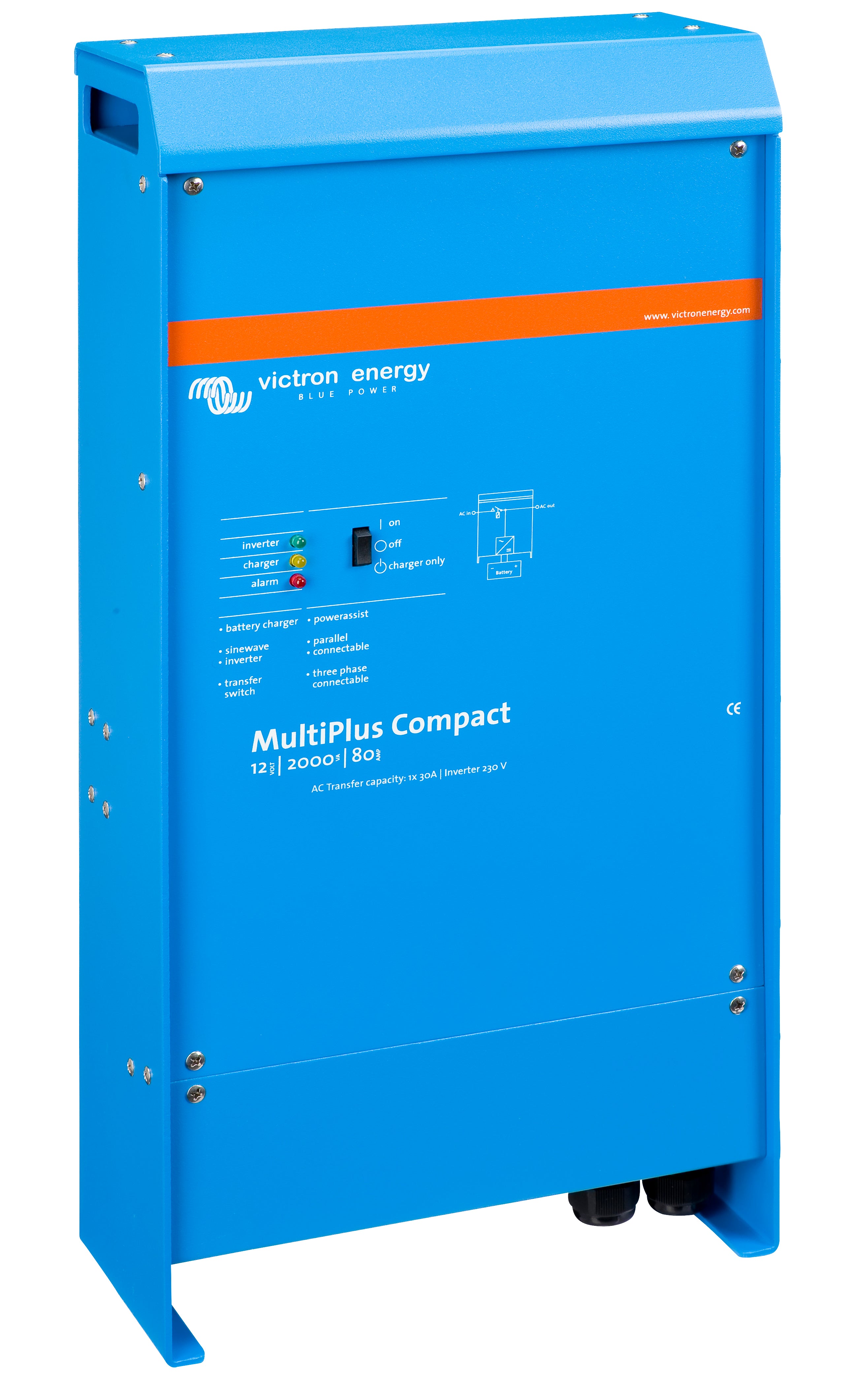 MultiPlus Compact 12/2000/80-50 120V VE.Bus (UL)