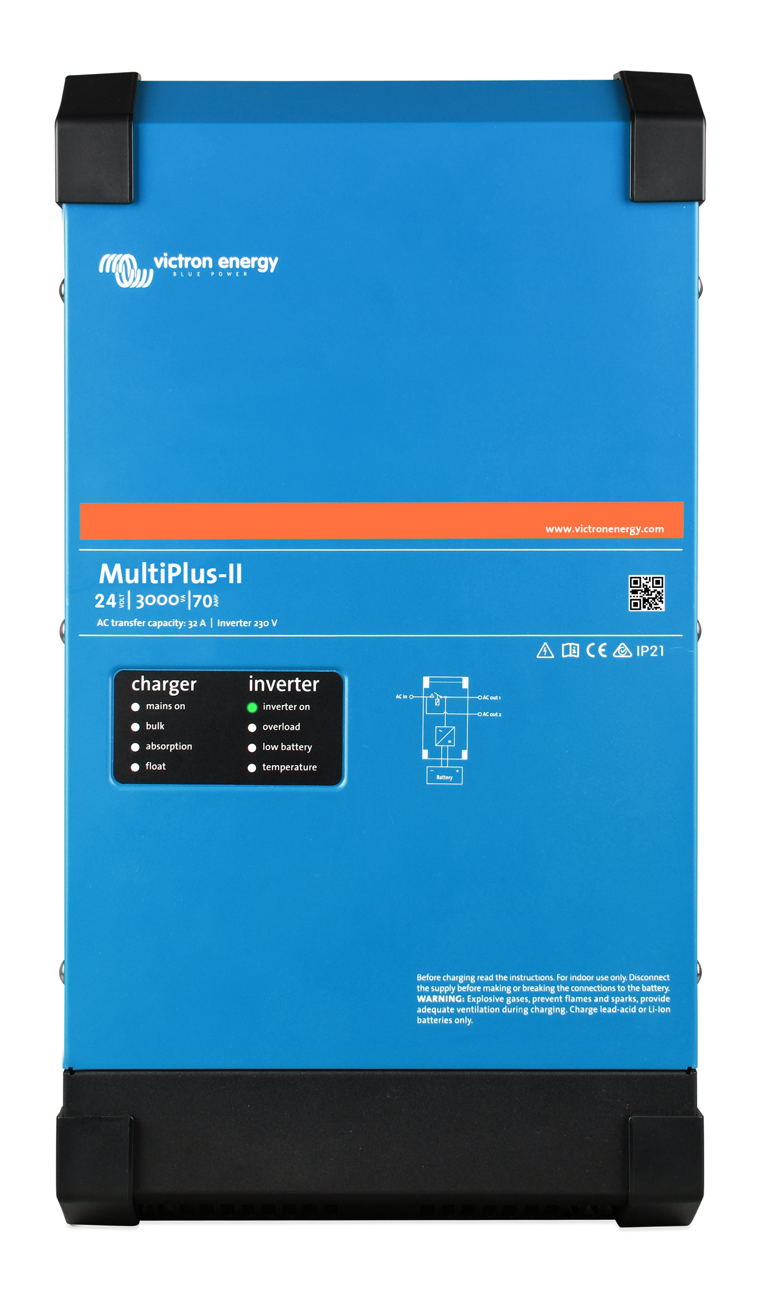MultiPlus-II 24/3000/70-50 120V (UL)