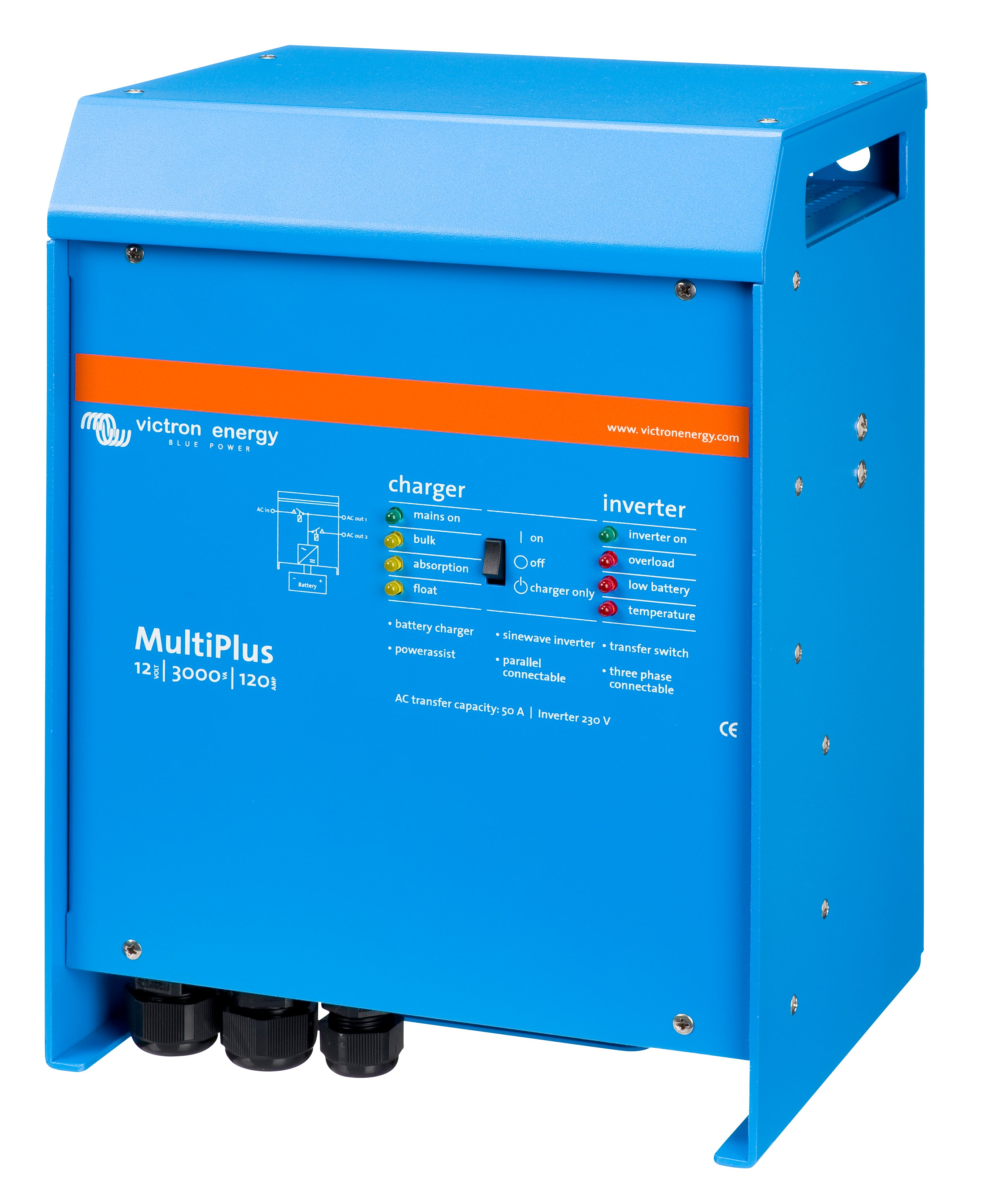 MultiPlus 24/3000/70-50 120V VE.Bus (UL)