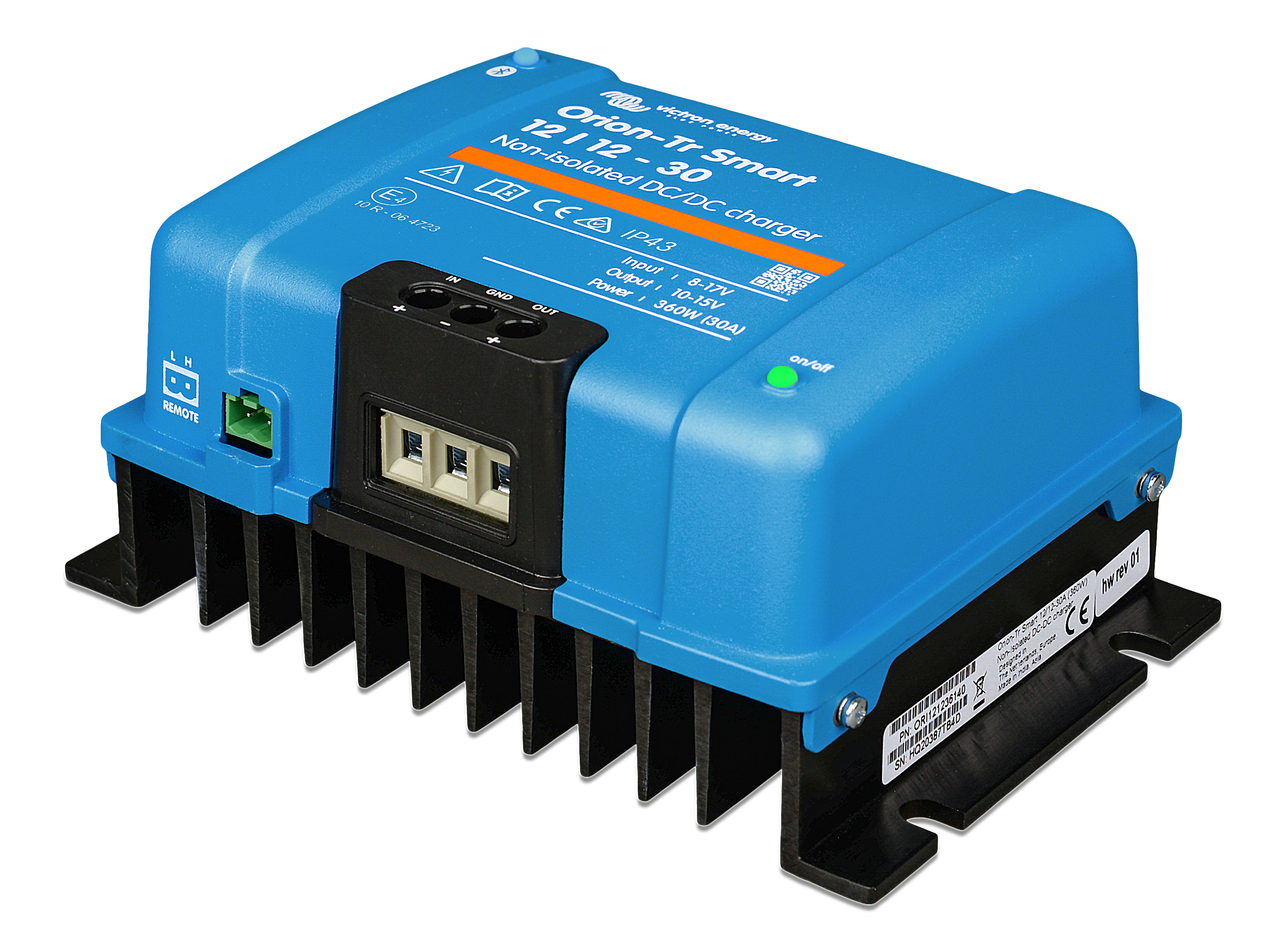 Orion-Tr Smart 12/12-30A (360W) Non-isolated DC-DC charger