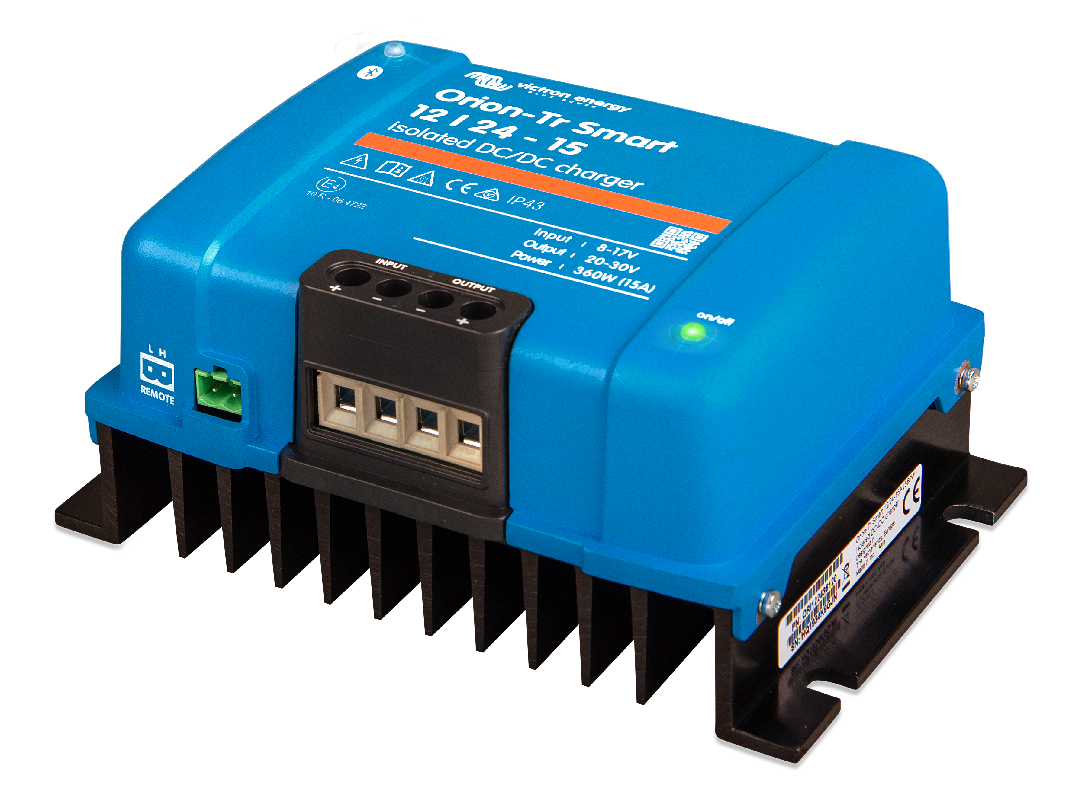 Orion-Tr Smart 12/24-15A (360W) Isolated DC-DC charger