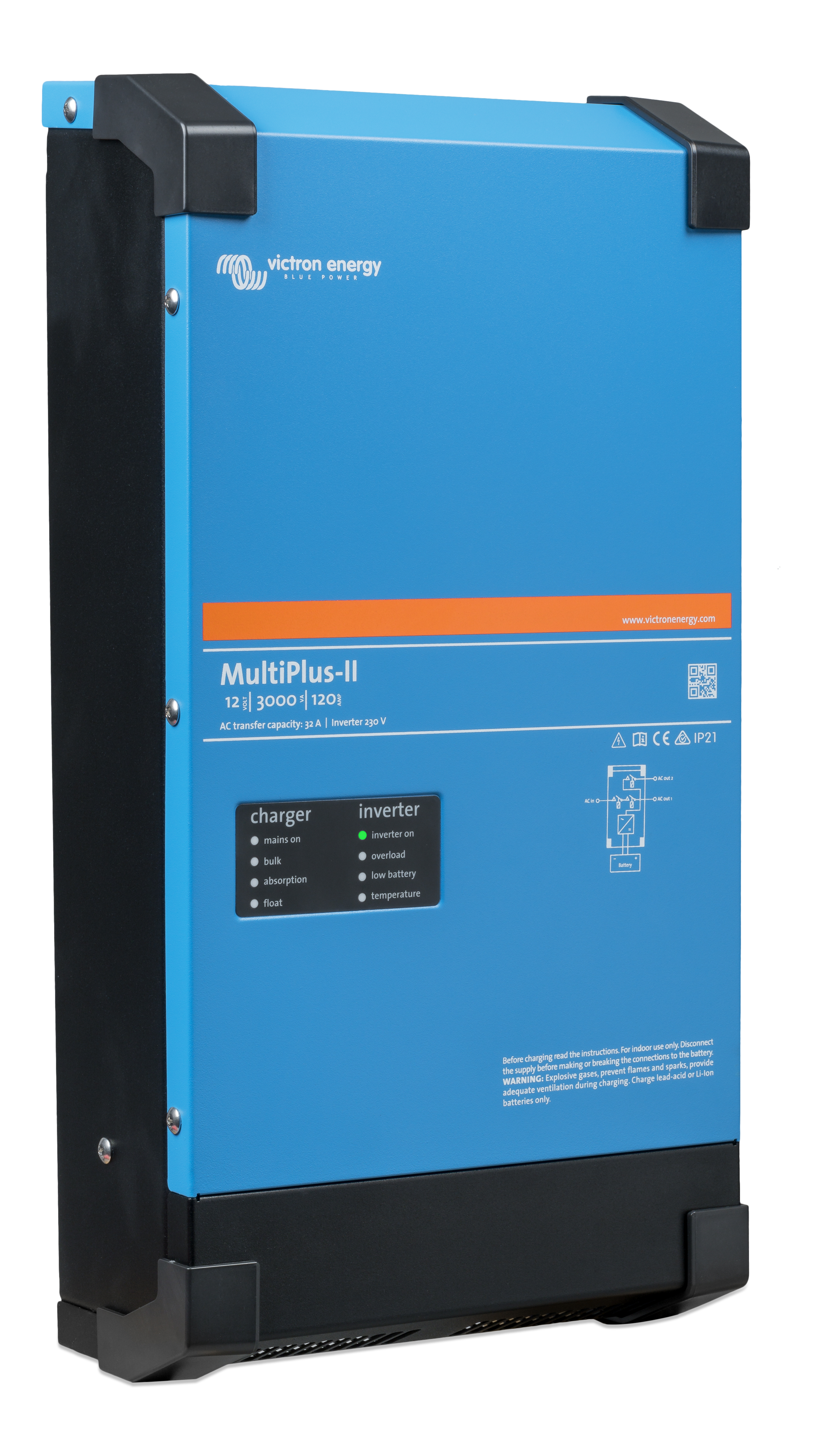 MultiPlus-II 12/3000/120-50 120V (UL)