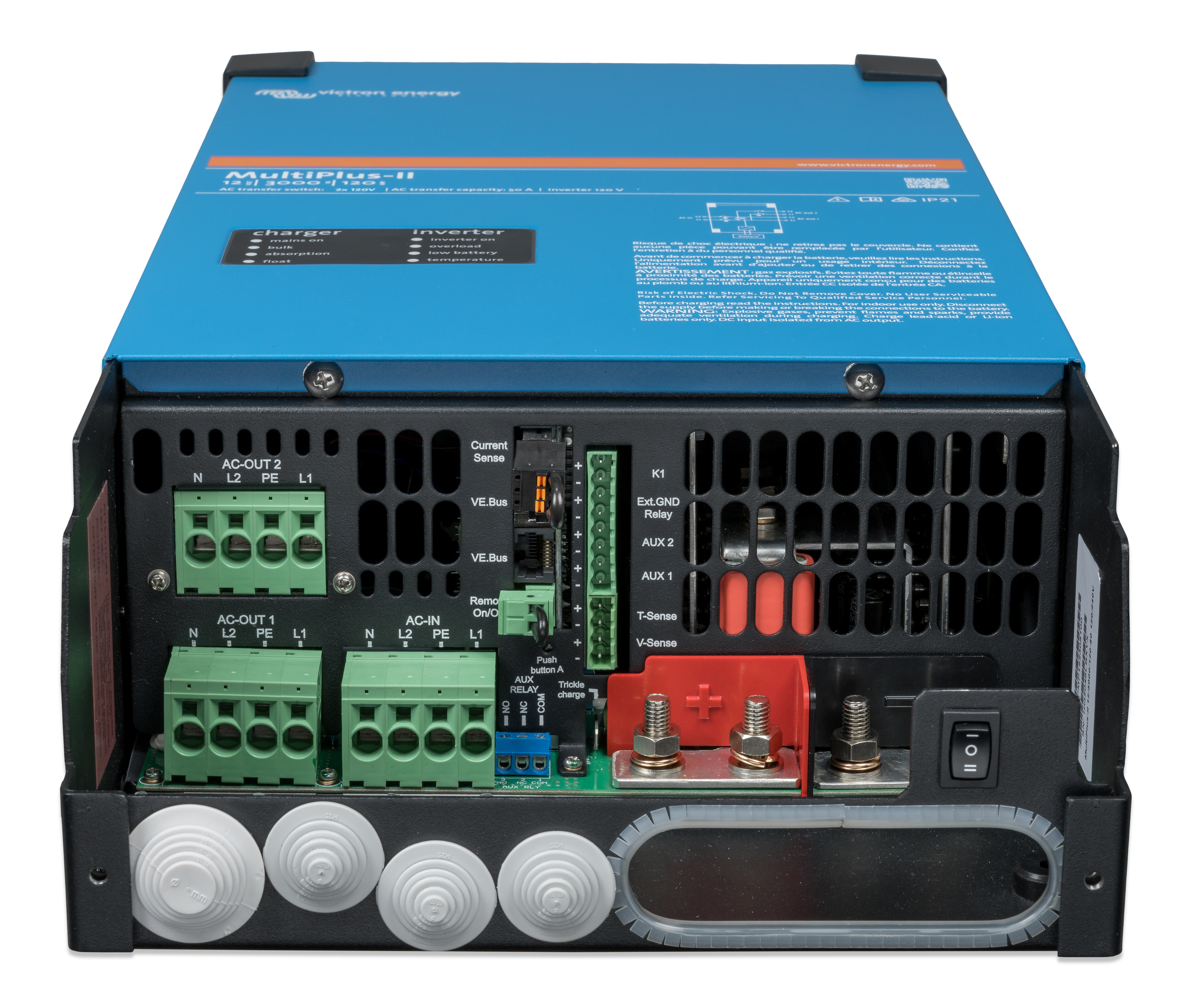 MultiPlus-II 12/3000/120-50 2x120V (UL)