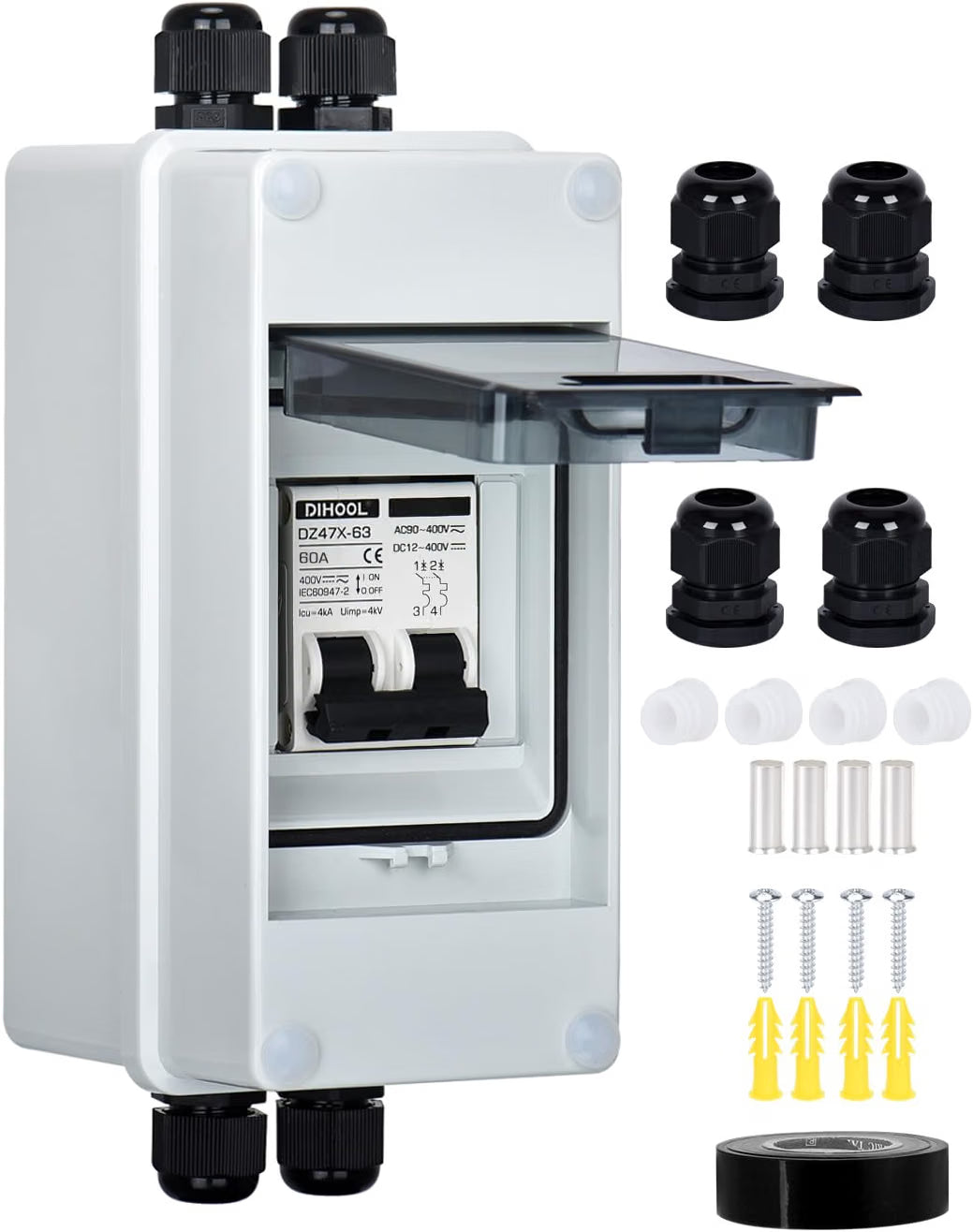 PV Circuit Breaker - 2 Pole