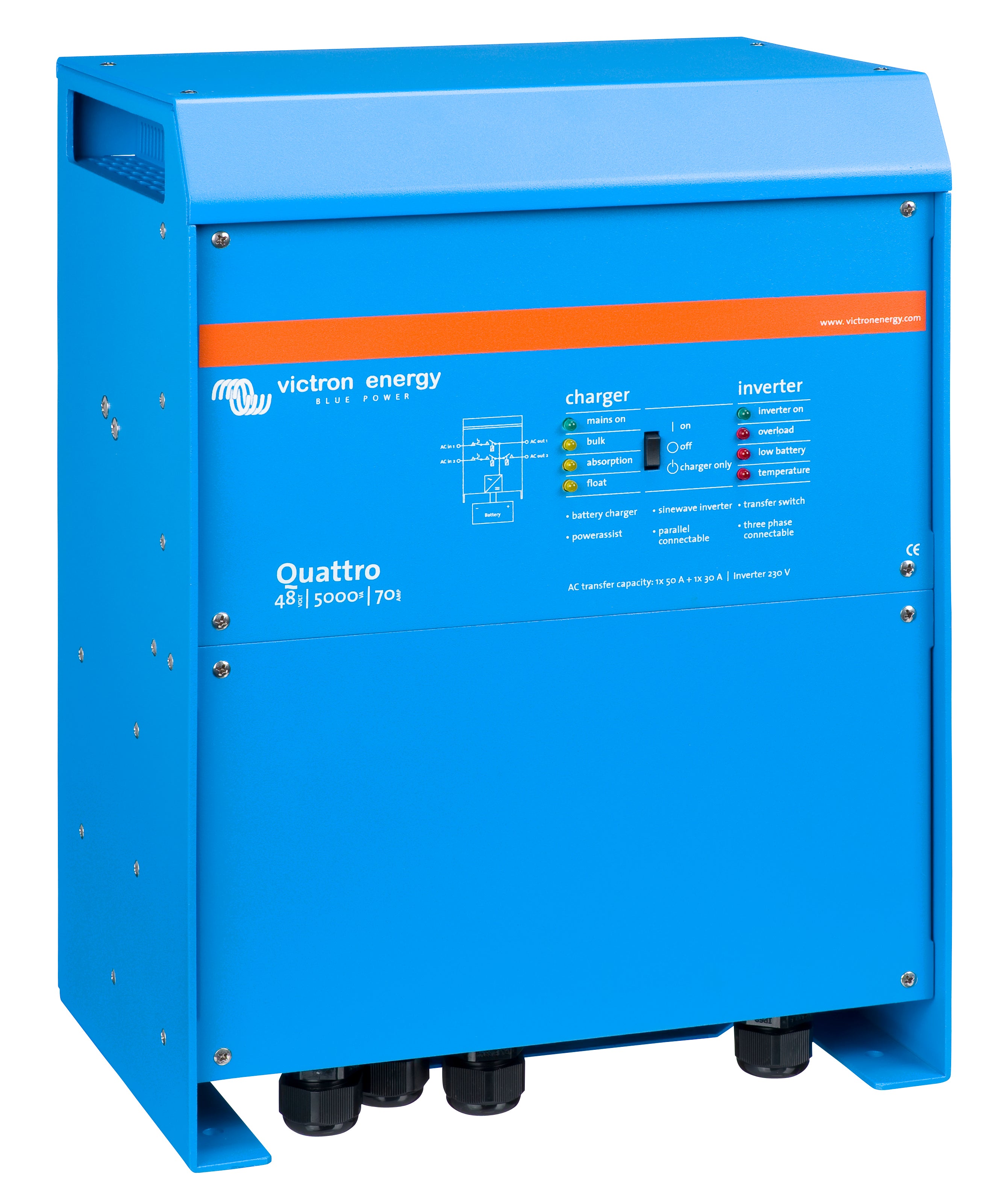 Quattro 48/5000/70-100/100 120V VE.Bus