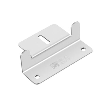 Z-Brackets | Mounting Hardware Z-Brackets with Screws - (Aluminum/Silver - 3/4 inch)