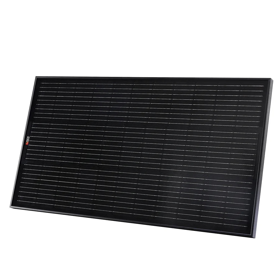 MEGA 100 ONYX | 100 Watt Solar Panel | Premier 12V Off-Grid Solar Panel for Vans, Campers, Boats | 25-Year Output Warranty | UL Certified