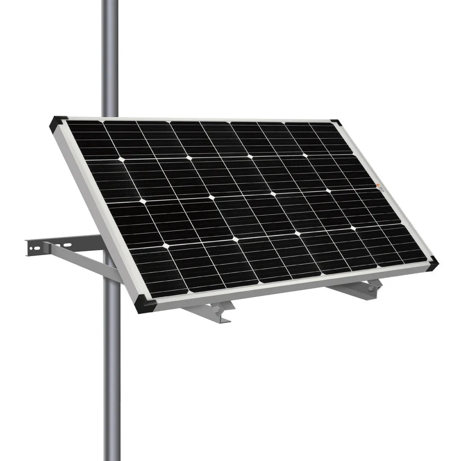 Side Pole Mounts for One Panel