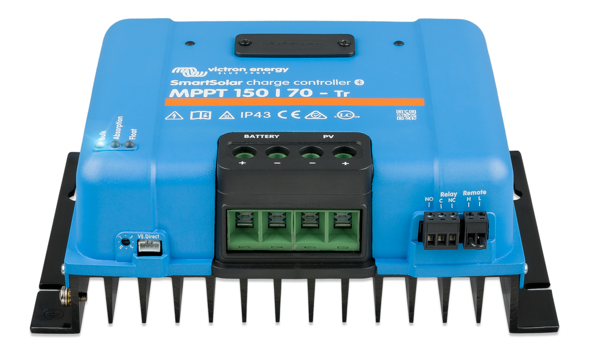 SmartSolar MPPT 150/70-Tr for RV and off-grid power systems