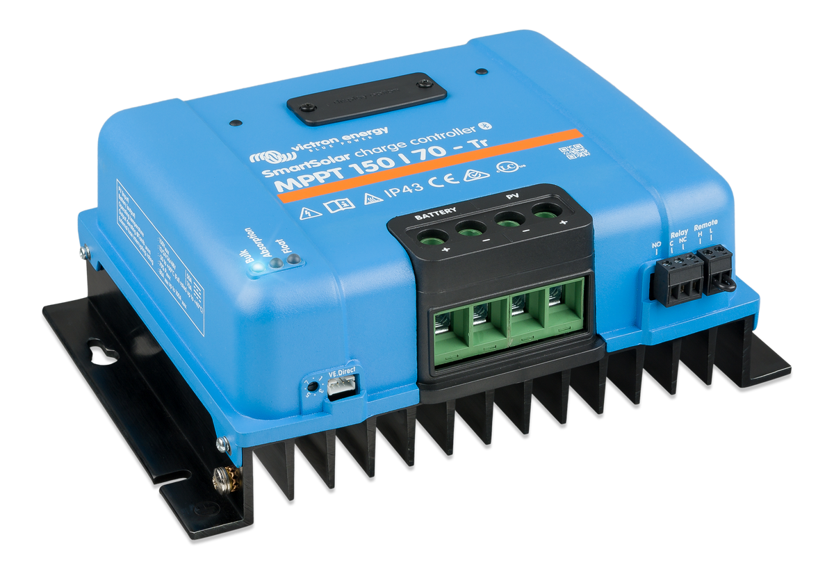 SmartSolar MPPT 150/70-Tr for RV and off-grid power systems