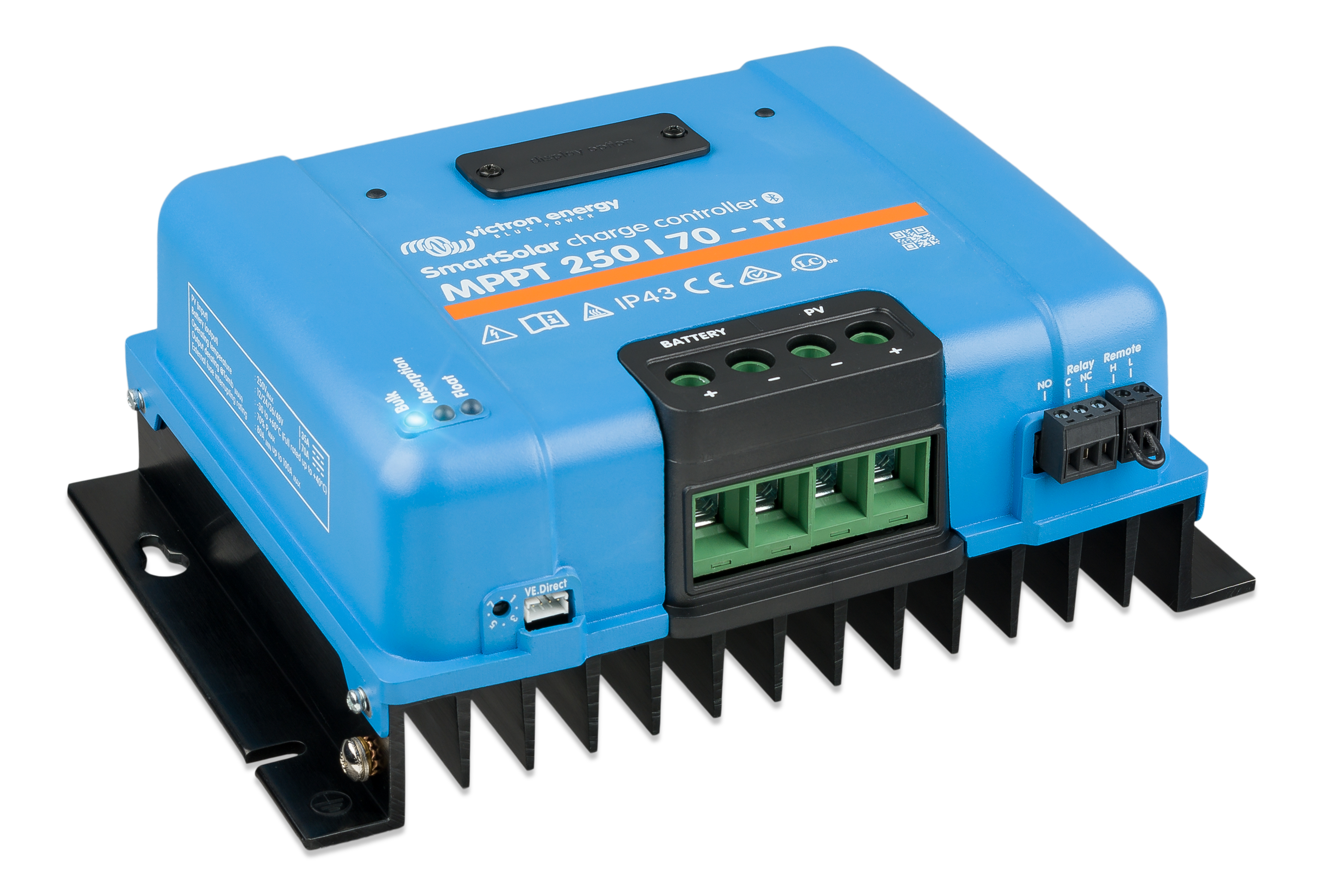 SmartSolar MPPT 250/70-Tr for RV and off-grid power systems