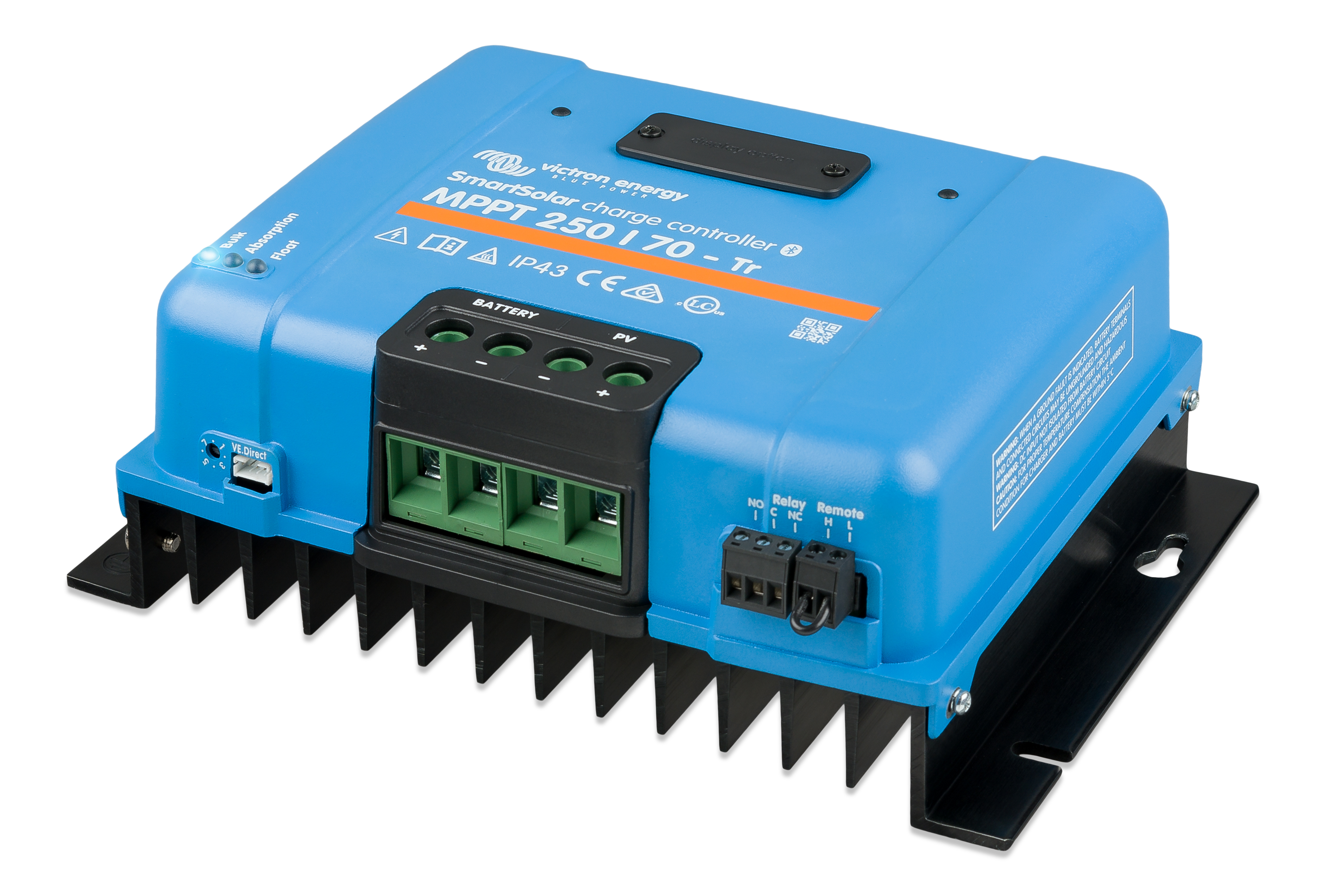 SmartSolar MPPT 250/70-Tr for RV and off-grid power systems