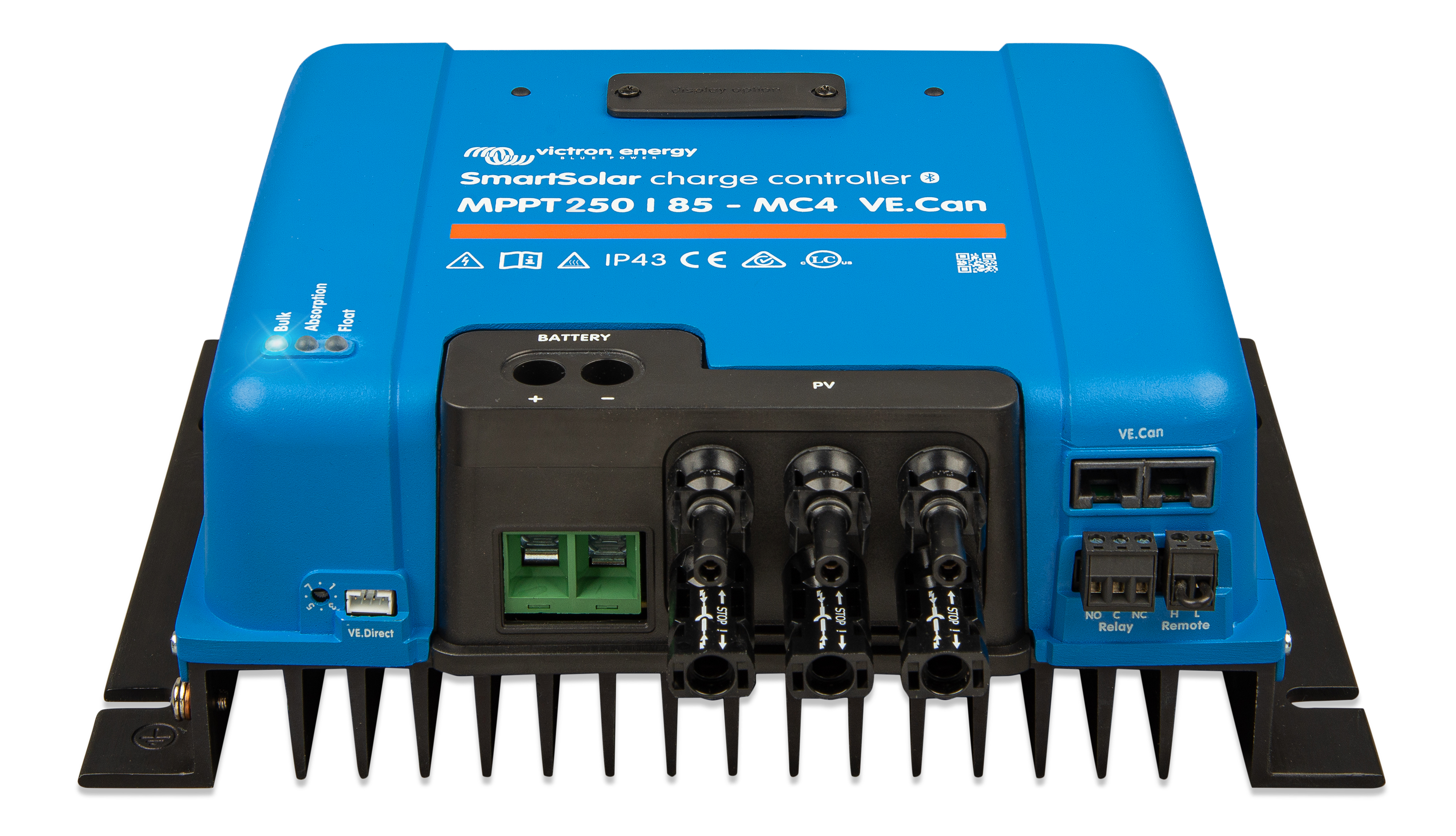 SmartSolar MPPT 250/85-MC4 VE.Can for RV and off-grid power systems