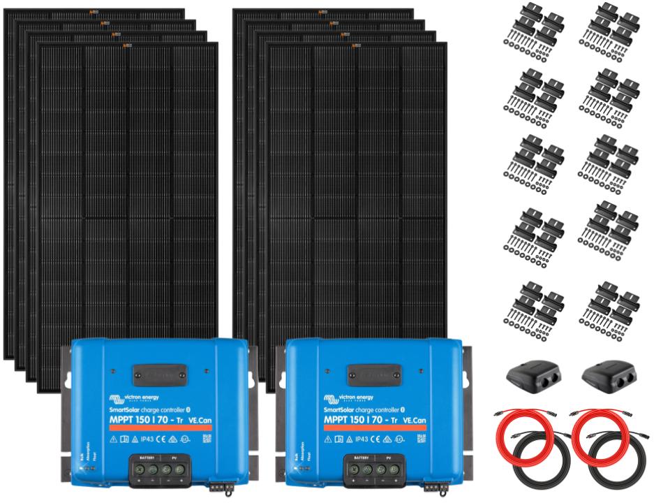 2000W Solar Kit - Regulated - (8x250W)