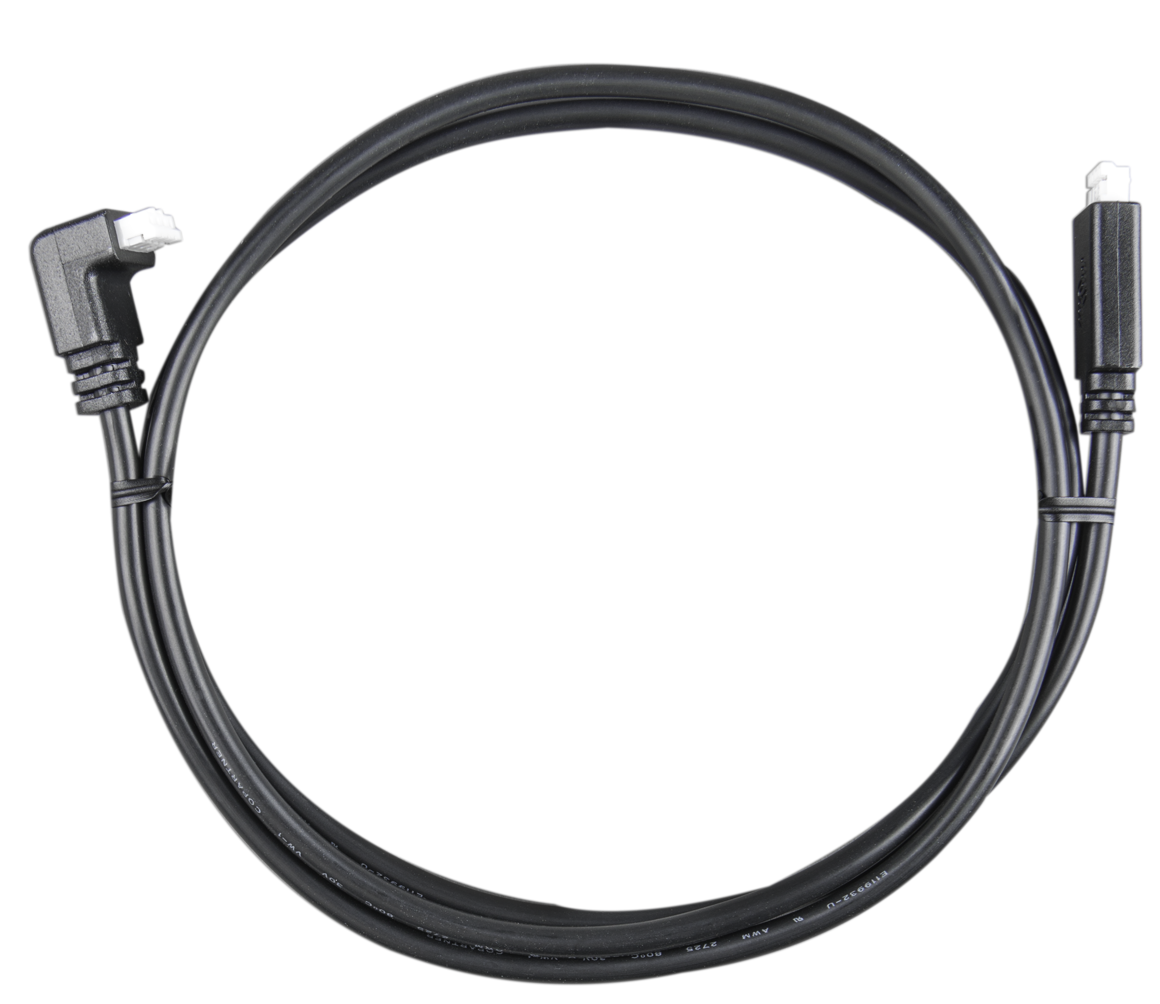 VE.Direct Cable 0.3m (one side Right Angle conn)