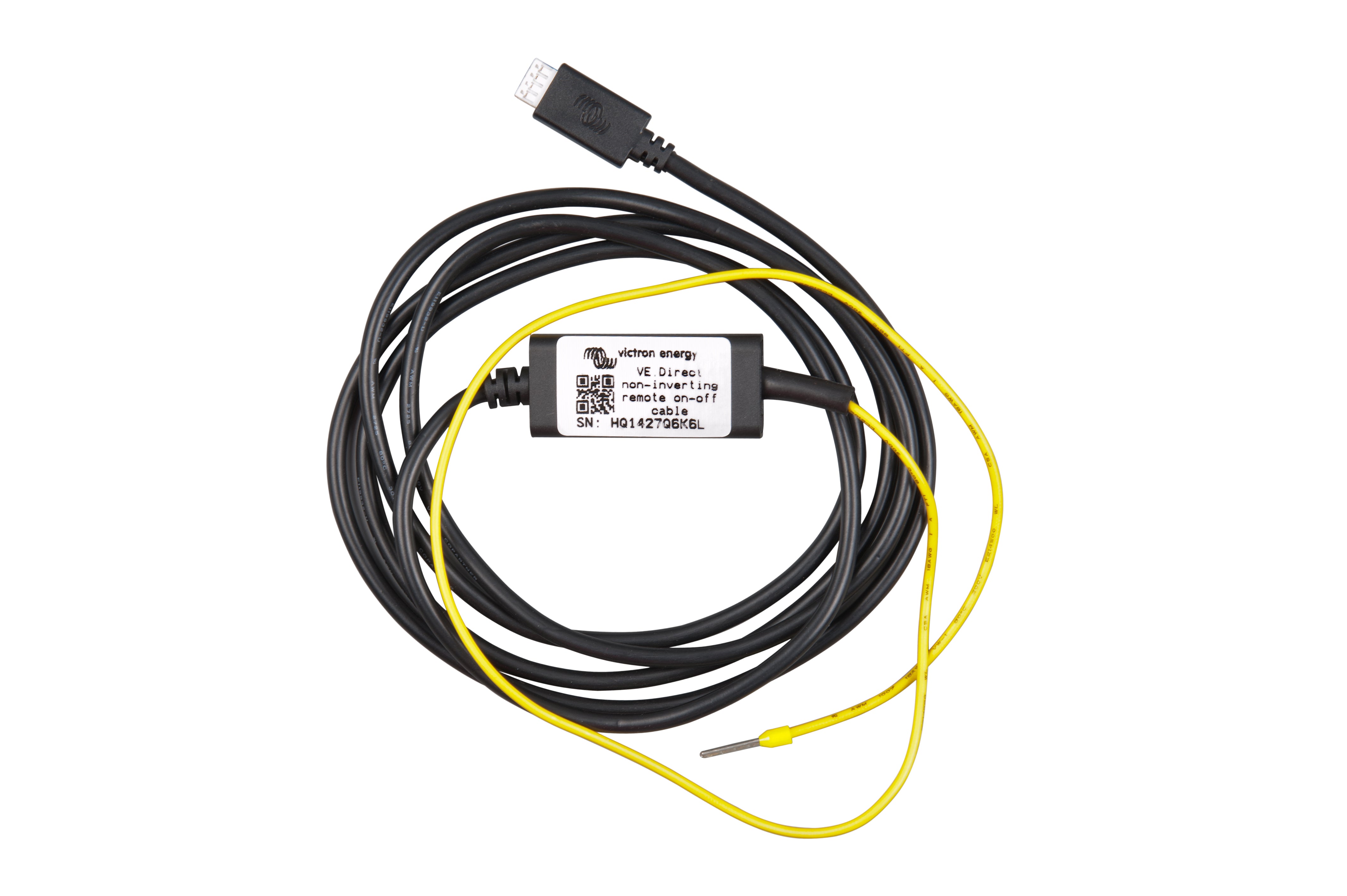 VE.Direct Non-Inverting Remote On-Off Cable
