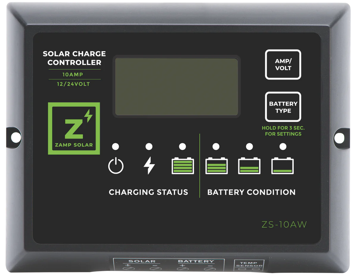 10 Amp 5-Stage PWM Charge Controller