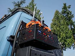 Adventure Van Rear Platform Gear Cage