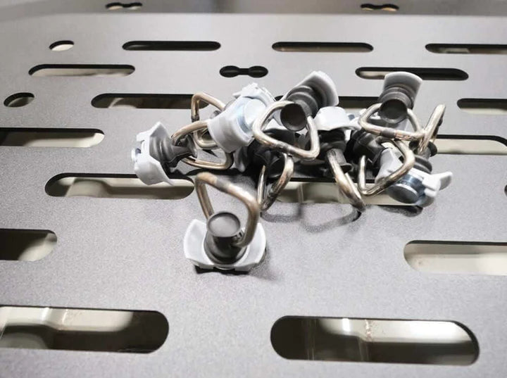 Adventure Van L-Track Anchors with D-Ring Hooks - 10 Pack