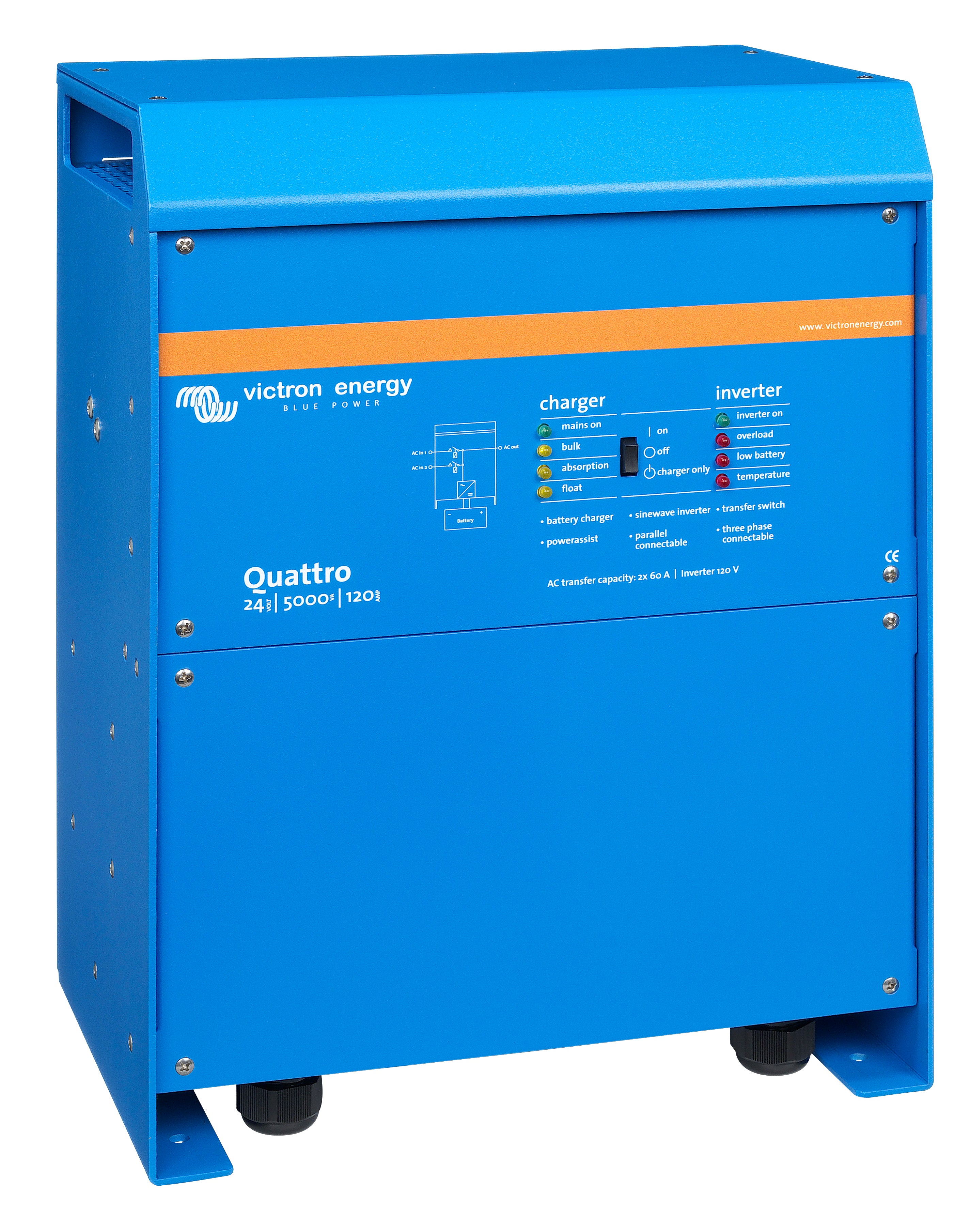 Quattro 24/5000/120-100/100 120V VE.Bus
