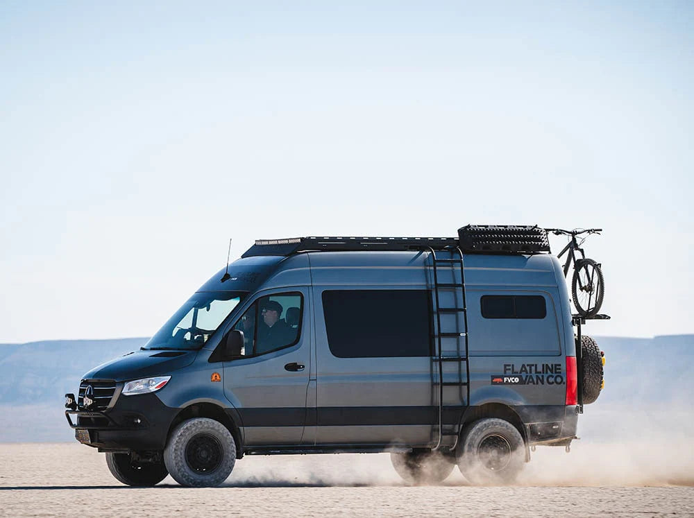 Sprinter Van Side Ladder | Wheel Wrap
