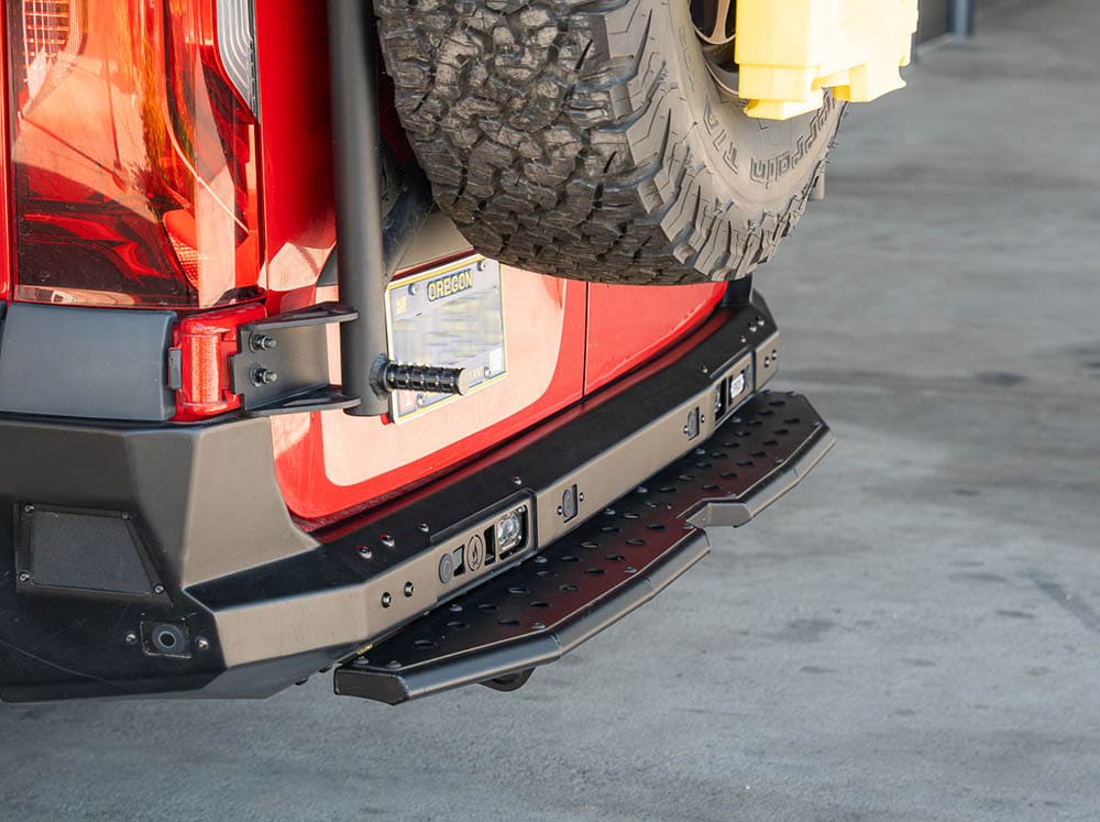 Sprinter Van Rear Plate Step