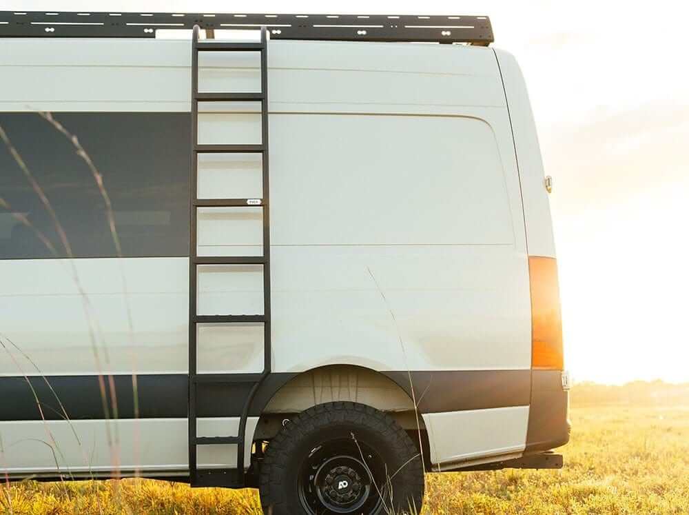 Sprinter Van Side Ladder | Wheel Wrap