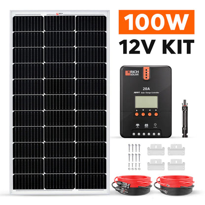 100 Watt Solar Kit