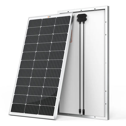 MEGA 100 | 100 Watt Solar Panel | Premier 12V Off-Grid Solar Panel for Vans, Campers, Boats | 25-Year Output Warranty | UL Certified