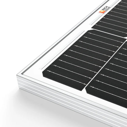 MEGA 100 | 100 Watt Solar Panel | Premier 12V Off-Grid Solar Panel for Vans, Campers, Boats | 25-Year Output Warranty | UL Certified