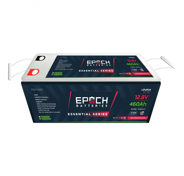 Epoch 460Ah Essential series- Bluetooth and heating 12460A-H