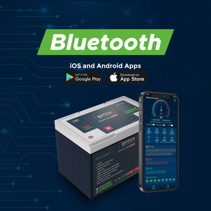 Epoch 12V 105Ah Essential Series - Bluetooth & Heated LiFePO4 Battery