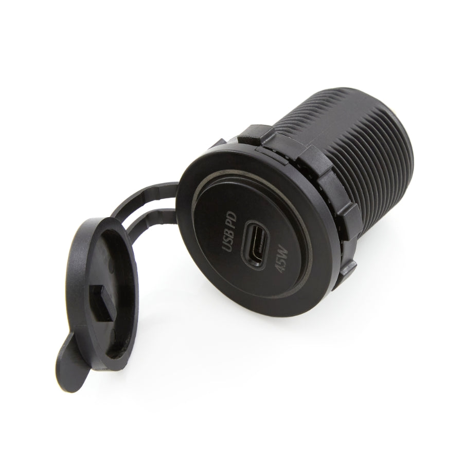 USB Type C Charger 45W Dash Mount Socket